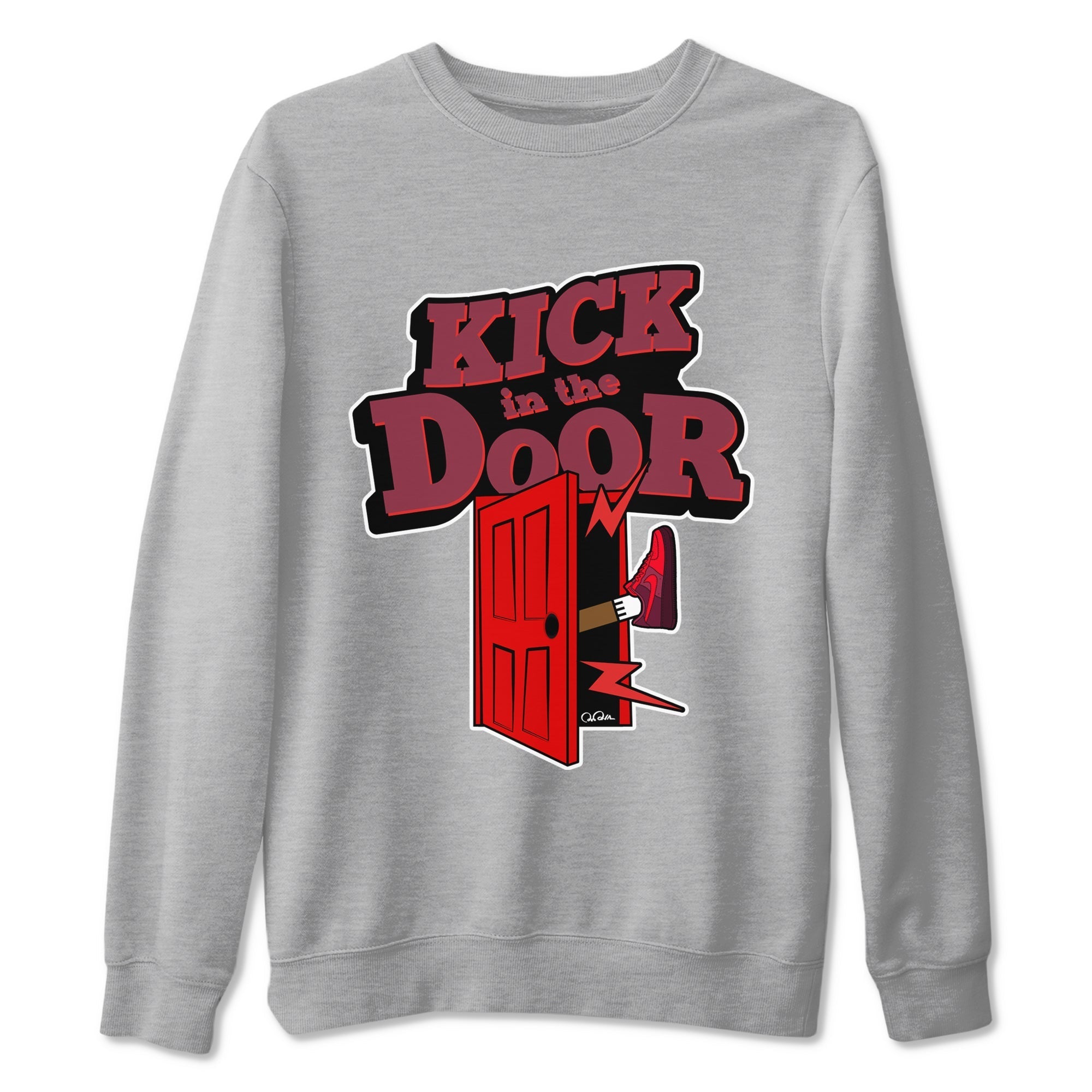 Kick In The Door snkmatch Tees - Air Force 1 Layers Of Love