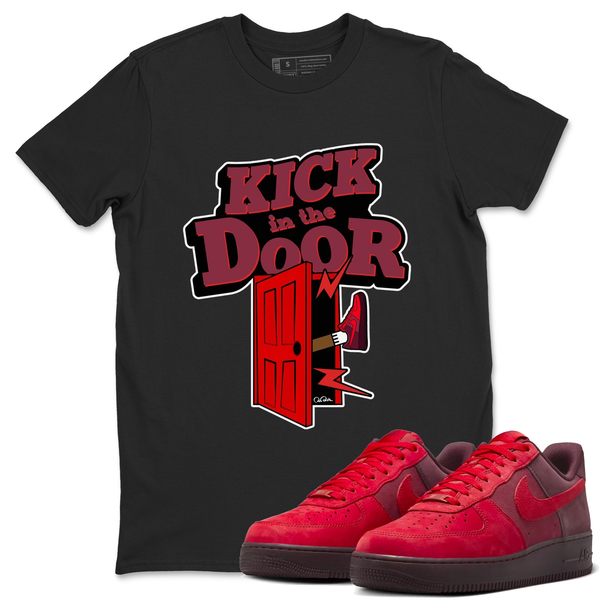 Kick In The Door snkmatch Tees - Air Force 1 Layers Of Love