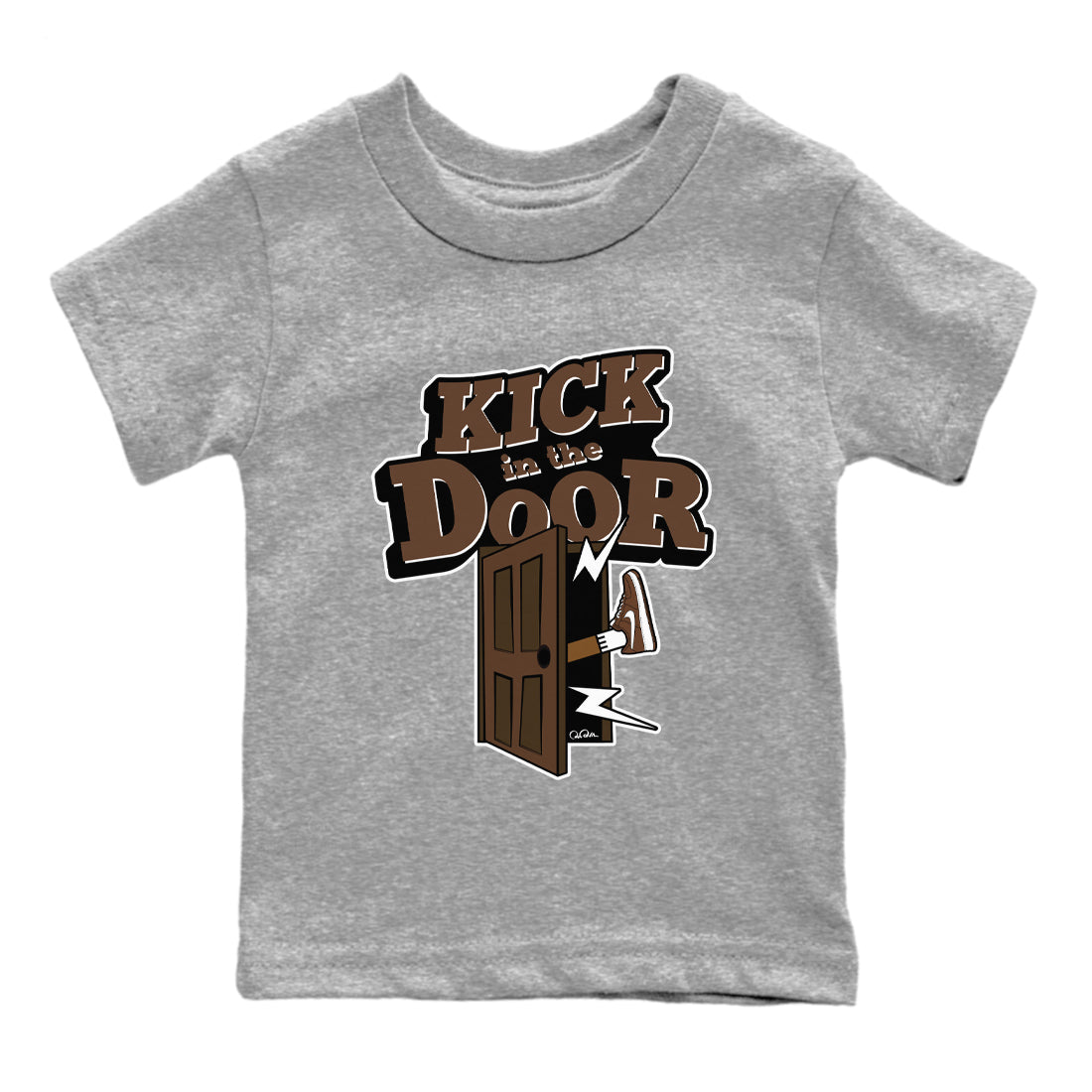 Kick In The Door snkmatch Tee Kids - Air Force 1 Chocolate