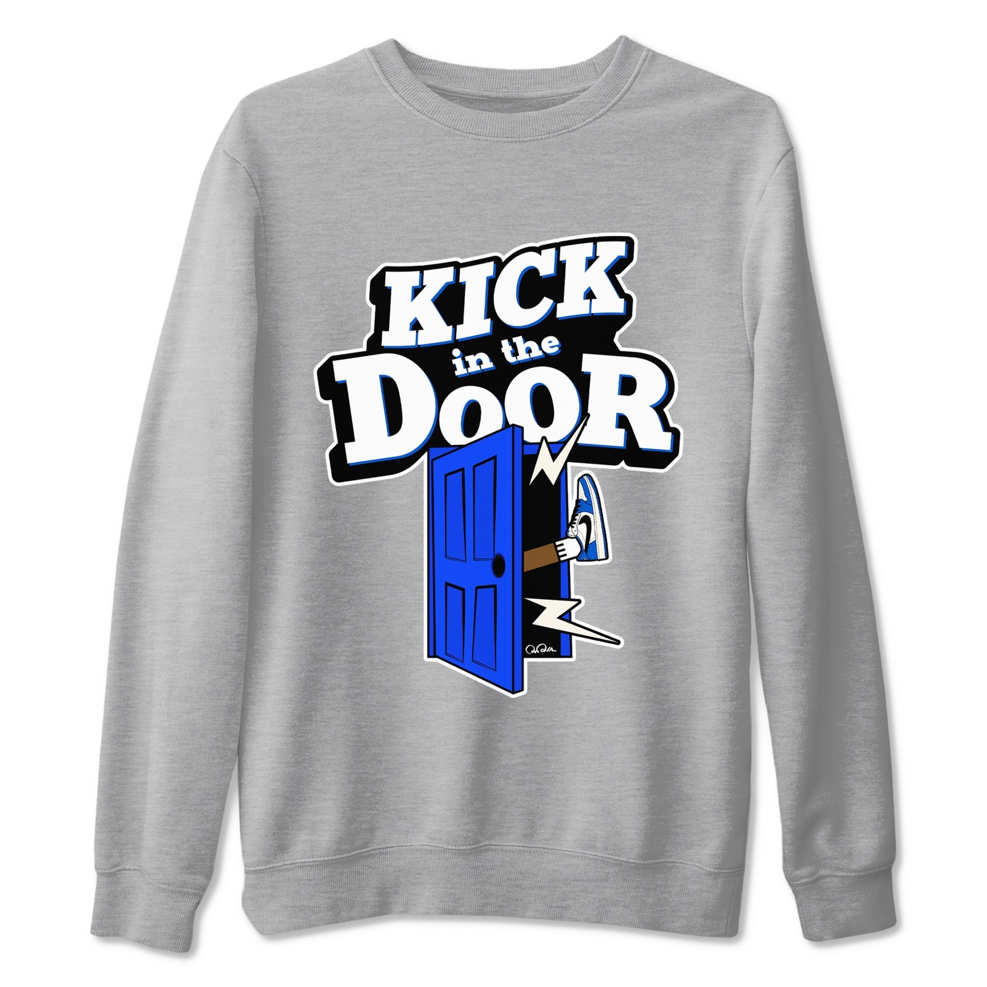 Kick In The Door snkmatch Tees - Air Jordan 1 Game Royal