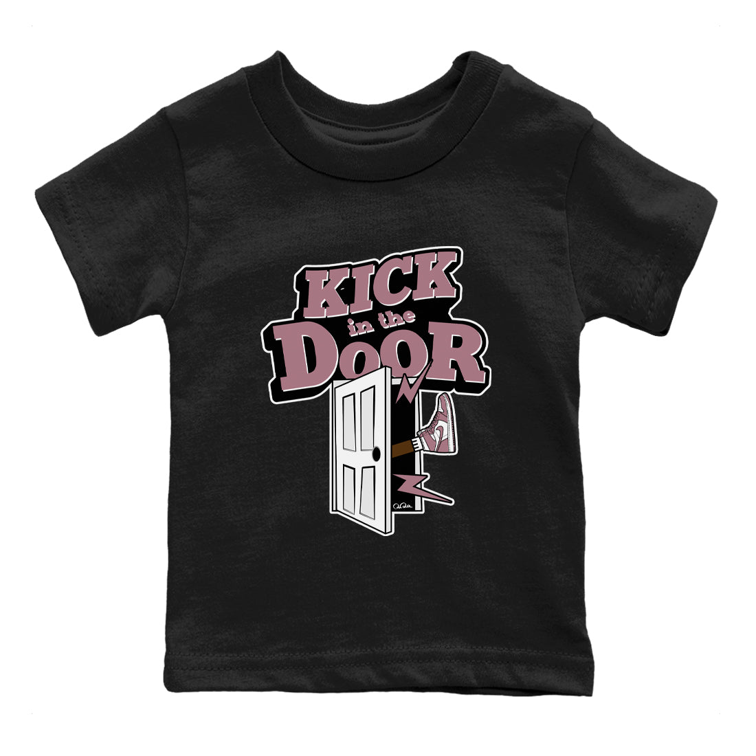 Kick In The Door snkmatch Tee Kids - Air Jordan 1 Mauve