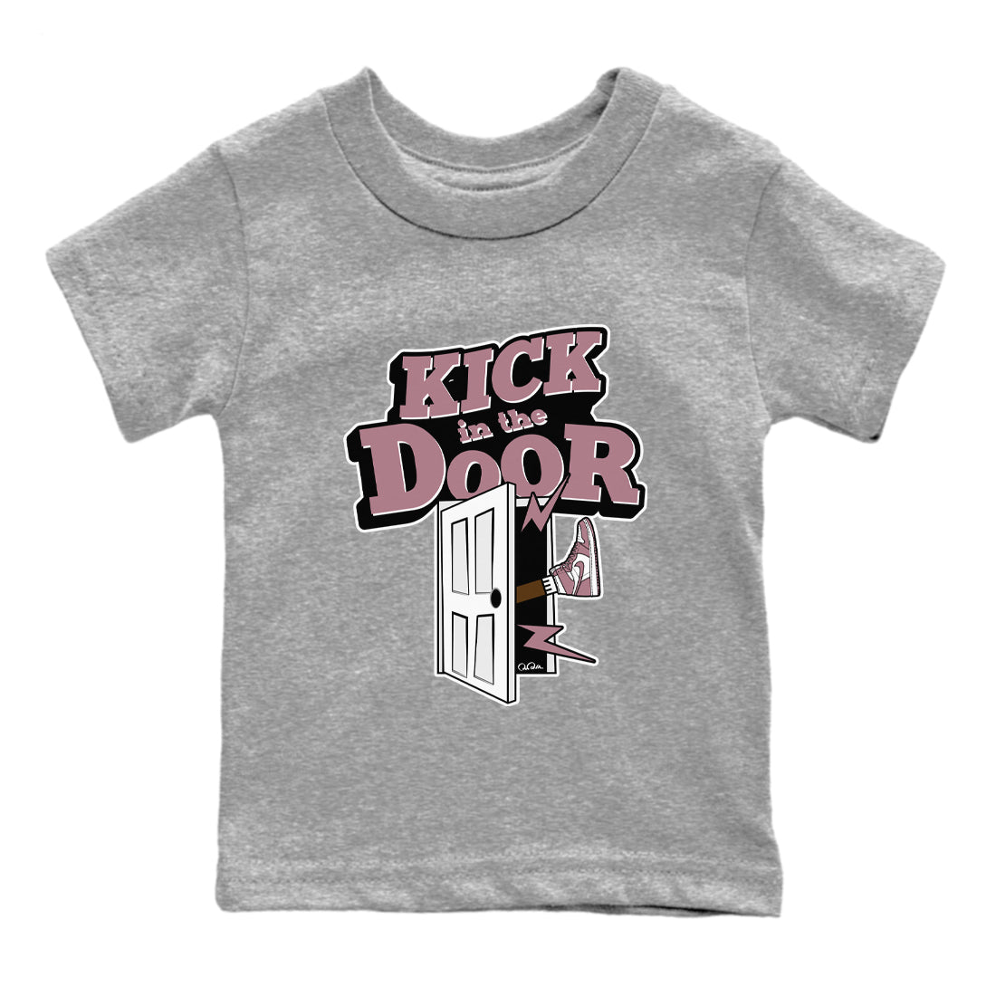 Kick In The Door snkmatch Tee Kids - Air Jordan 1 Mauve