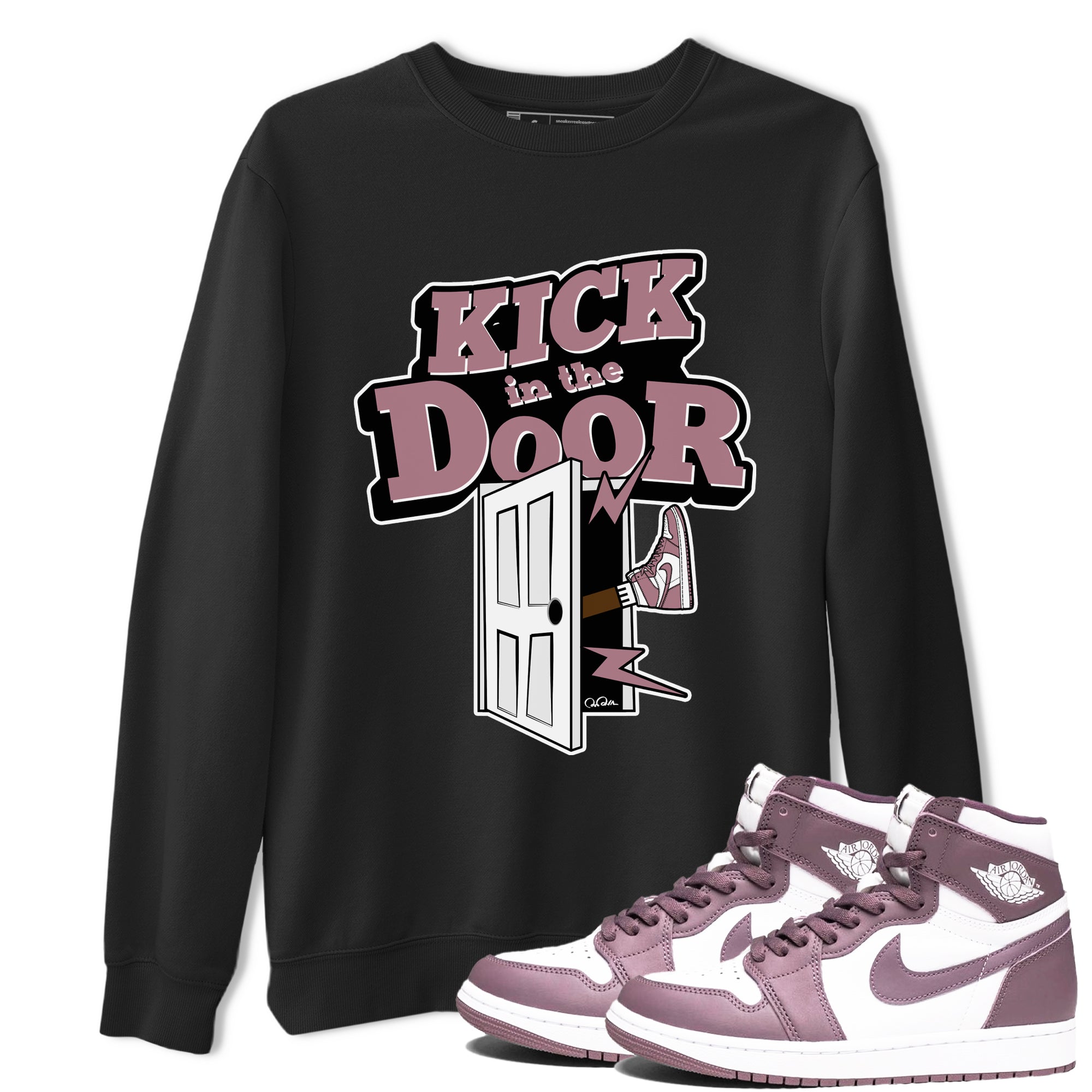 Kick In The Door snkmatch Tee - Air Jordan 1 Mauve