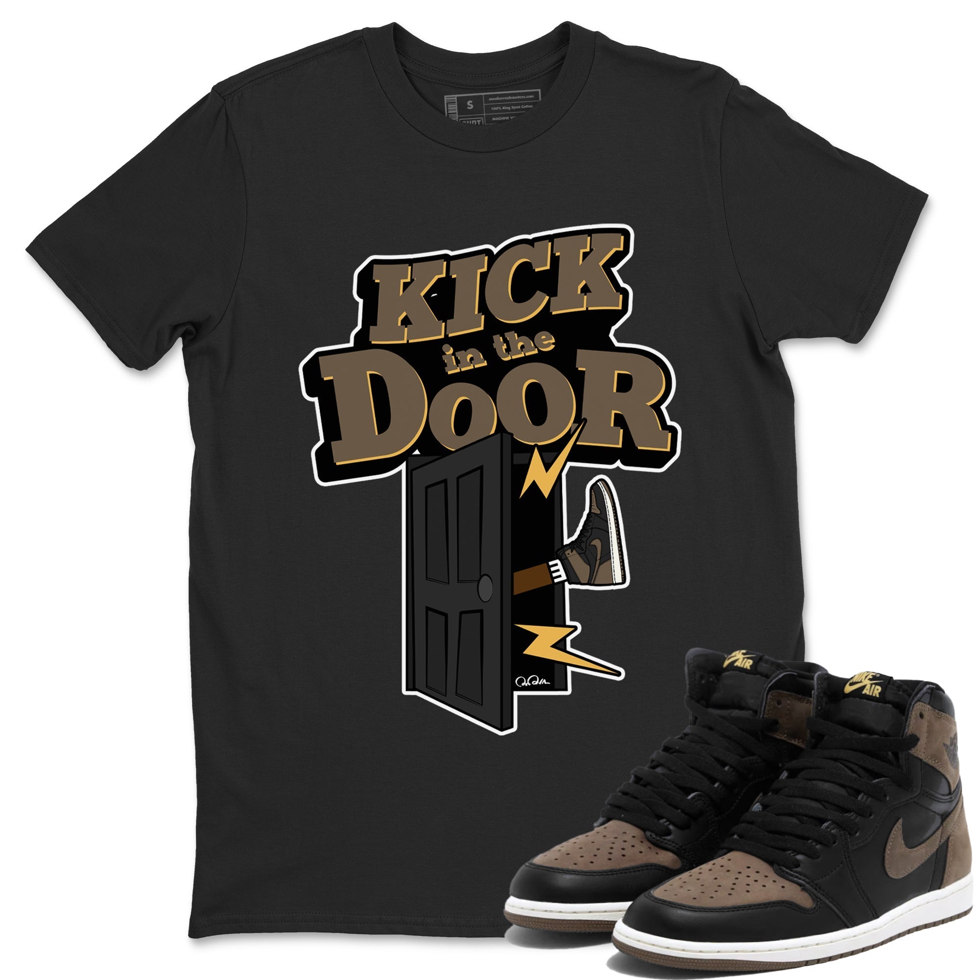 Kick In The Door snkmatch Tee - Air Jordan 1 Palomino
