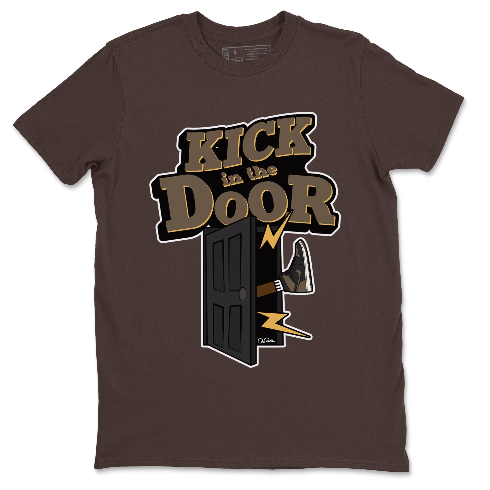Kick In The Door snkmatch Tee - Air Jordan 1 Palomino