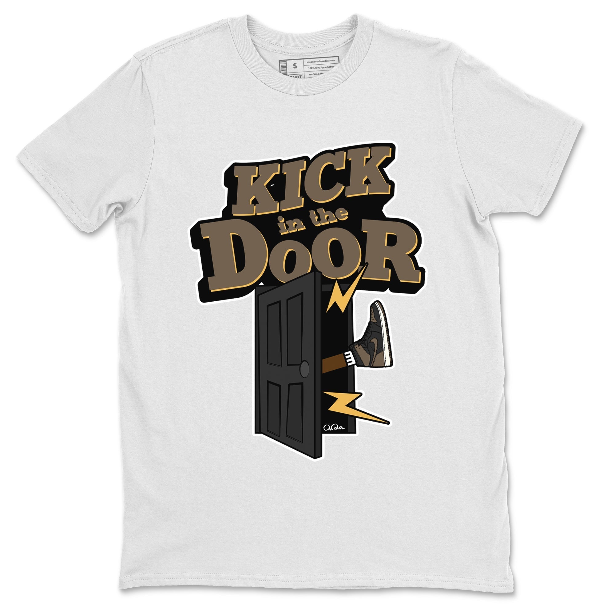 Kick In The Door snkmatch Tee - Air Jordan 1 Palomino