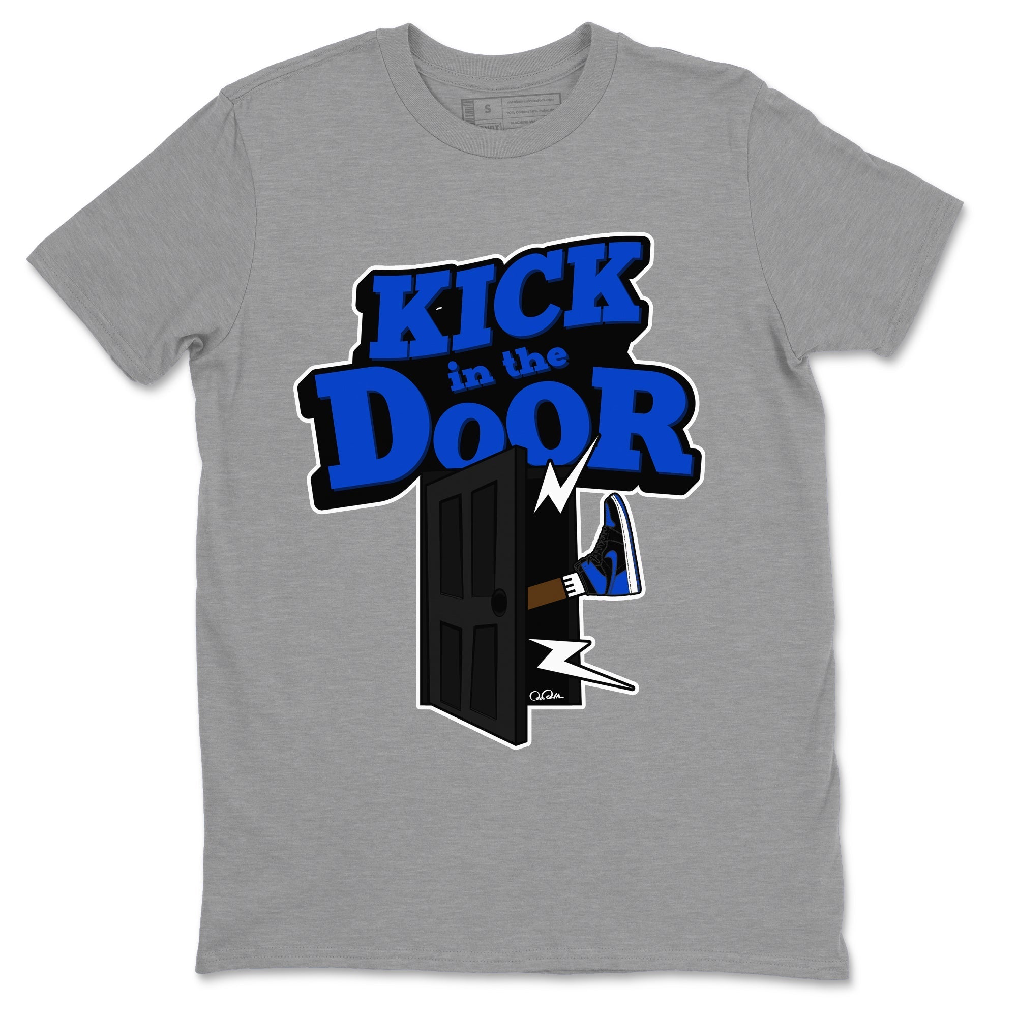 Kick In The Door snkmatch Tee - Air Jordan 1 Royal Reimagined