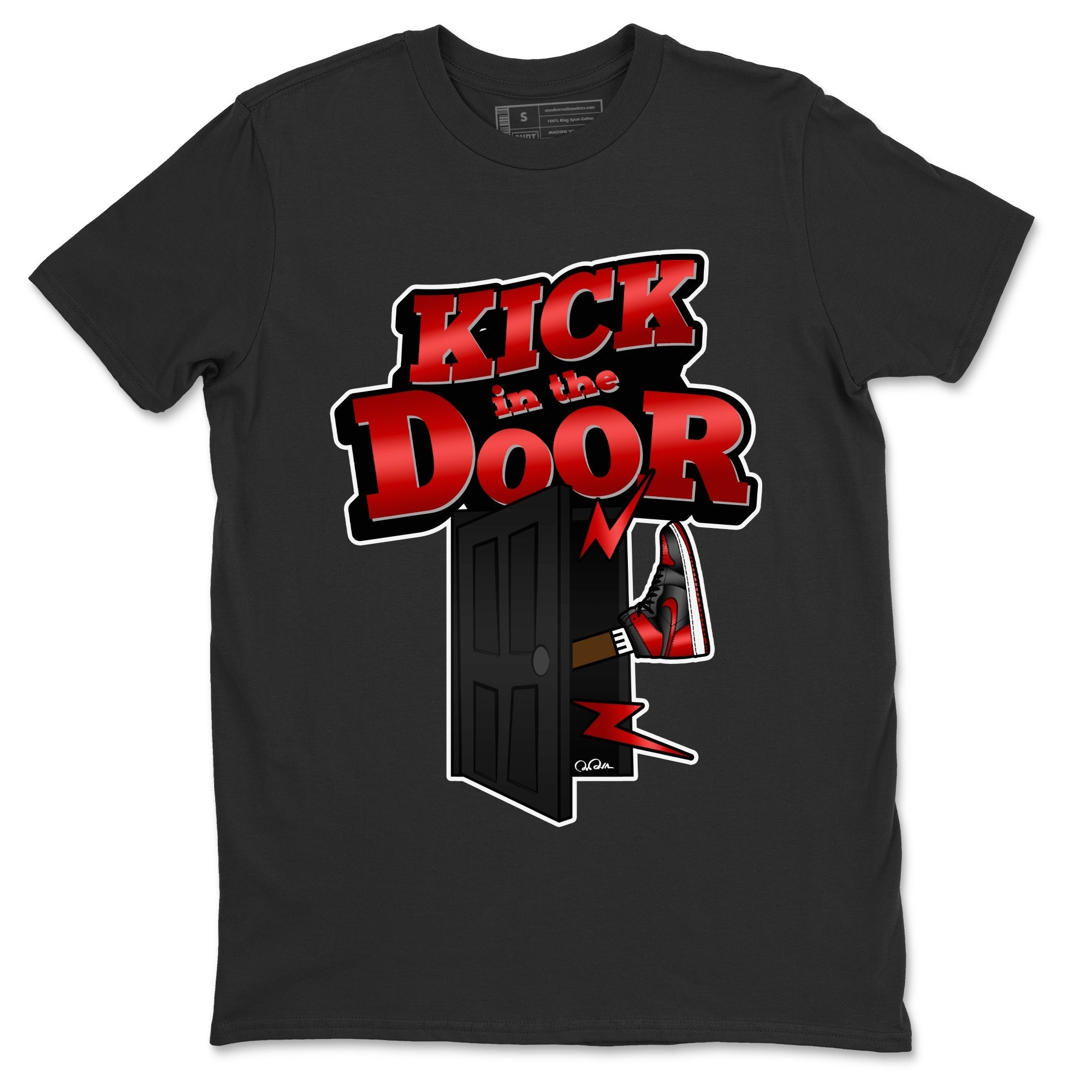 Kick In The Door Unisex Tops - Air Jordan 1 Satin Bred