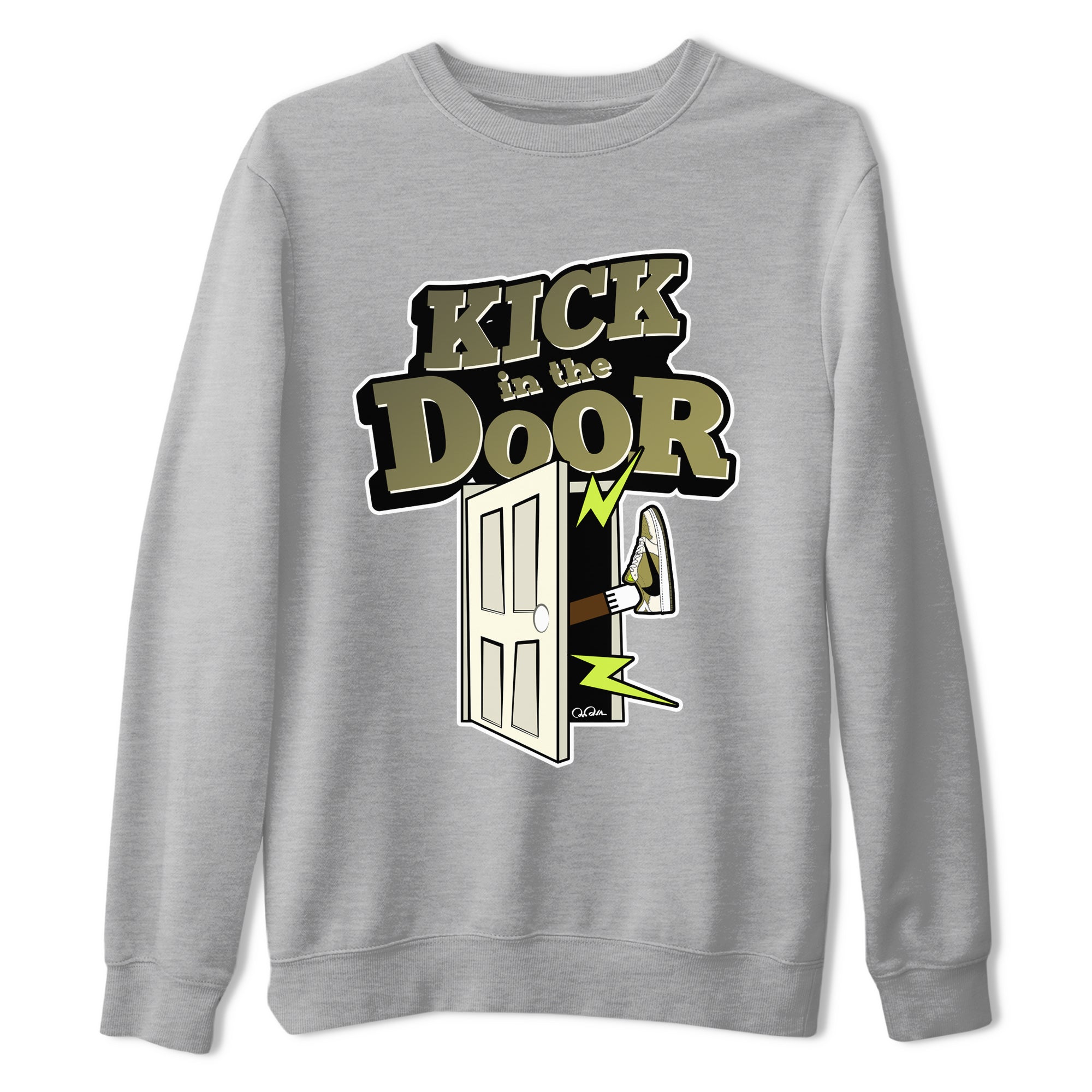 Kick In The Door snkmatch Tee - Air Jordan 1 Travis Scott Golf