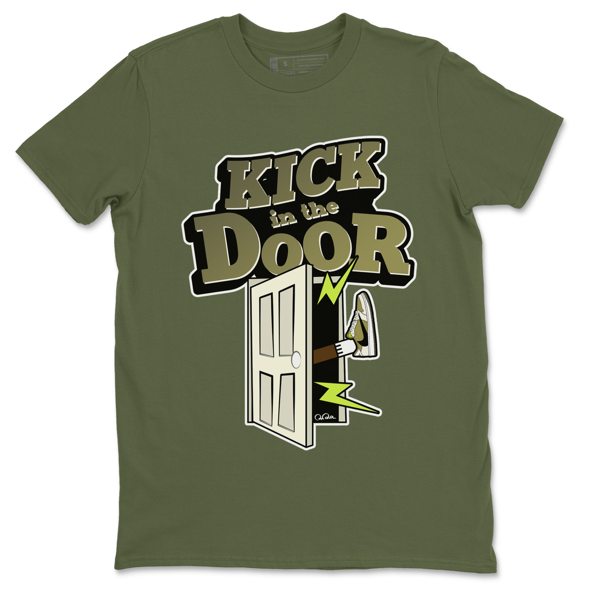Kick In The Door snkmatch Tee - Air Jordan 1 Travis Scott Golf
