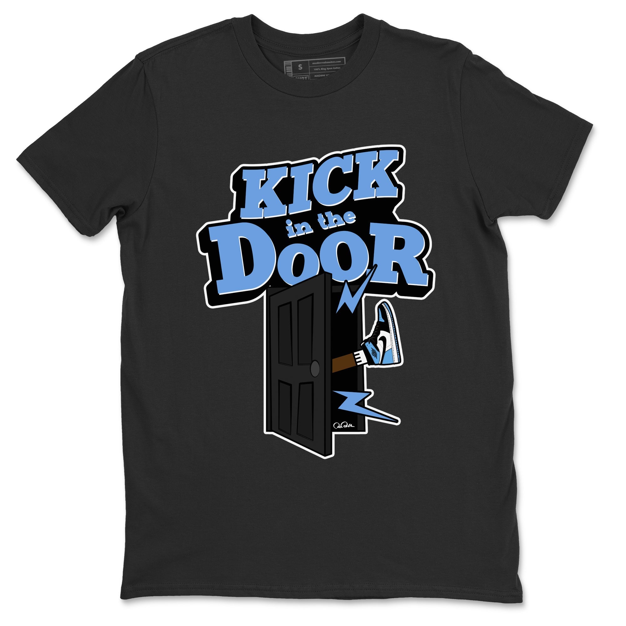 Kick In The Door Unisex Tops - Air Jordan 1 UNC Toe