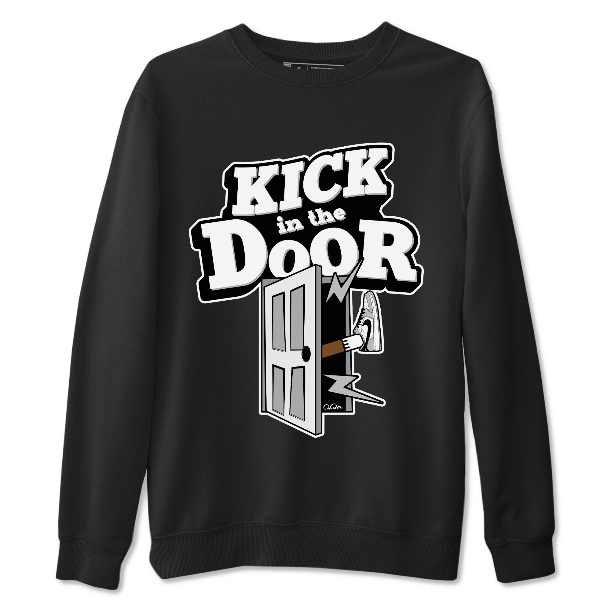 Kick In The Door snkmatch Tees - Air Jordan 1 Wolf Grey