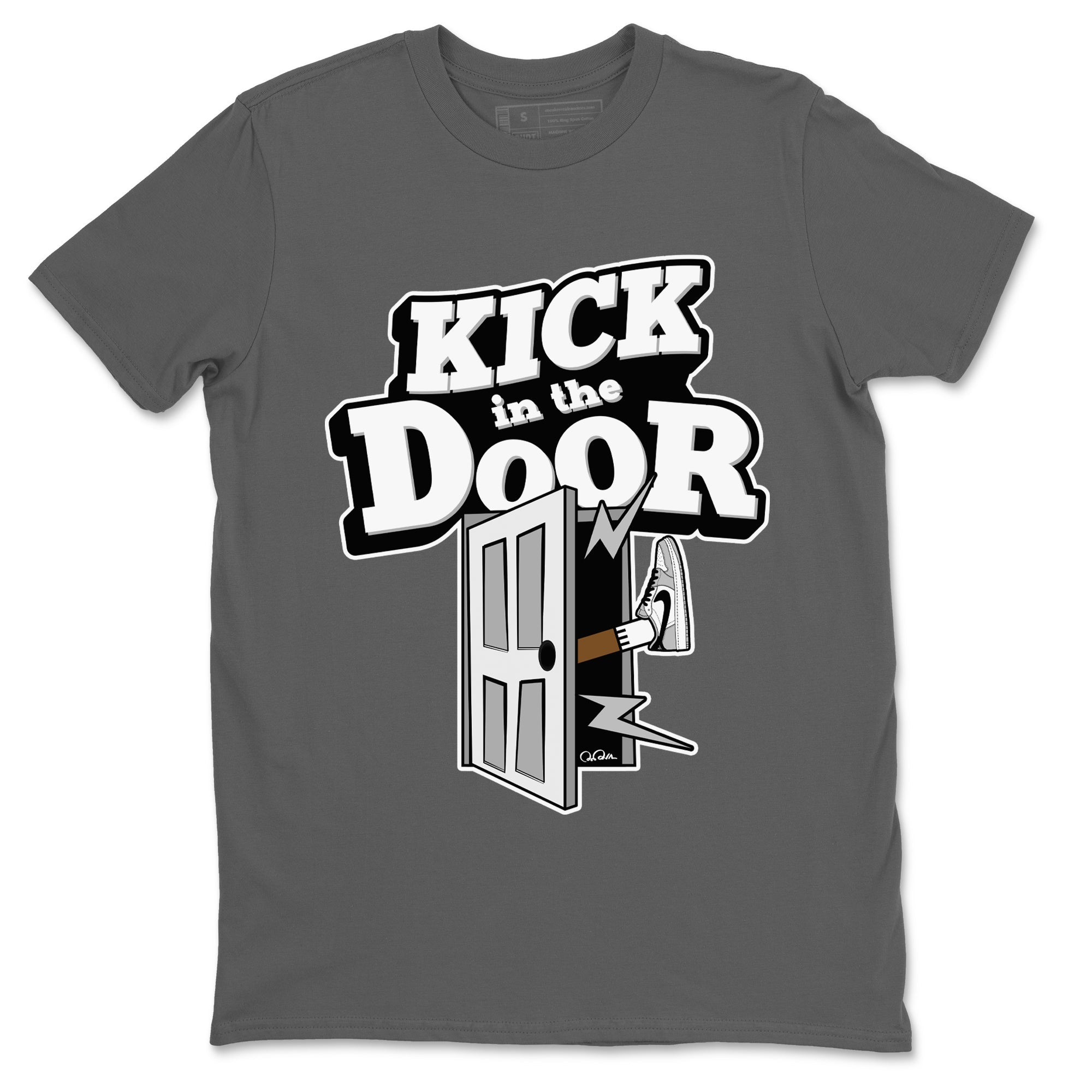 Kick In The Door snkmatch Tees - Air Jordan 1 Wolf Grey