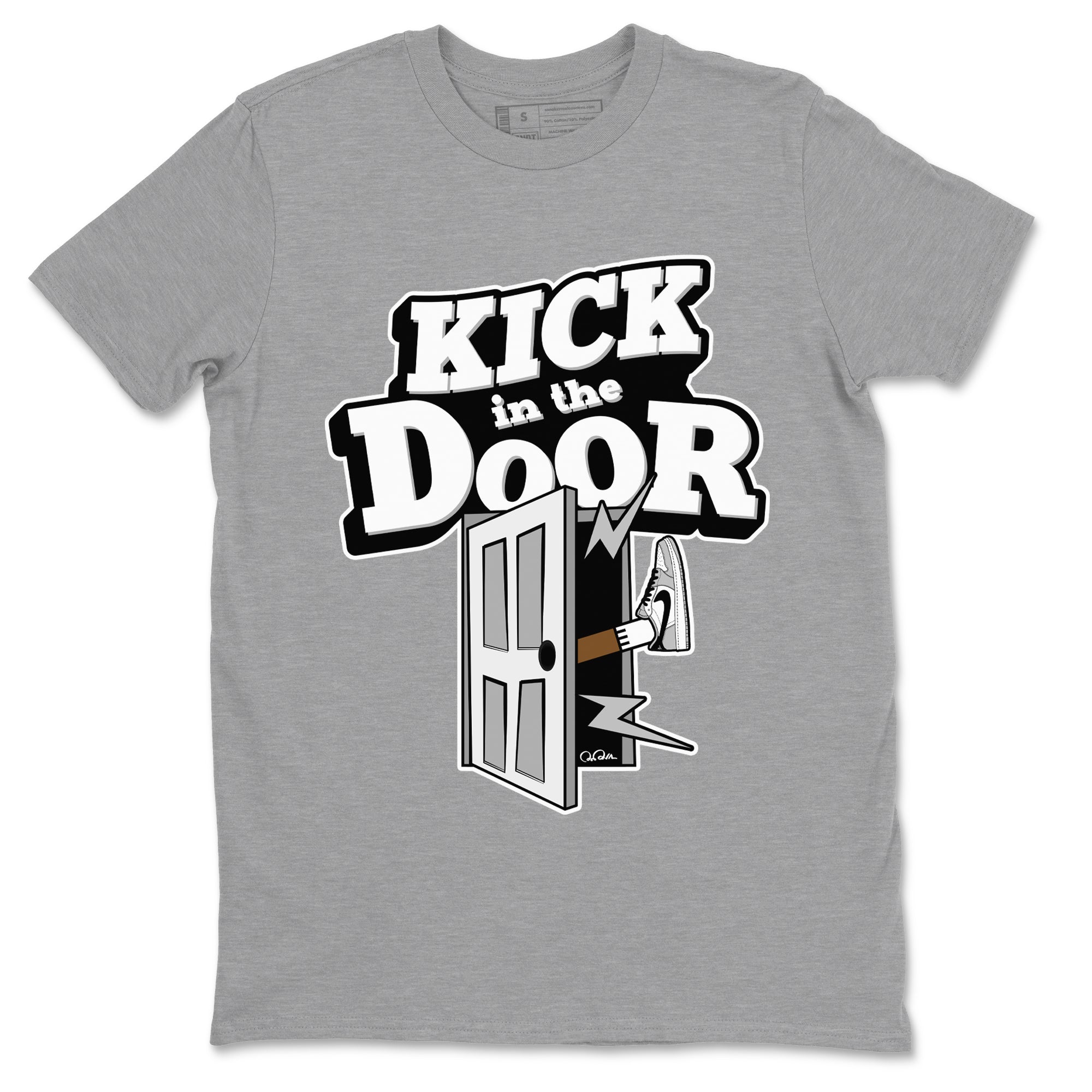 Kick In The Door snkmatch Tees - Air Jordan 1 Wolf Grey