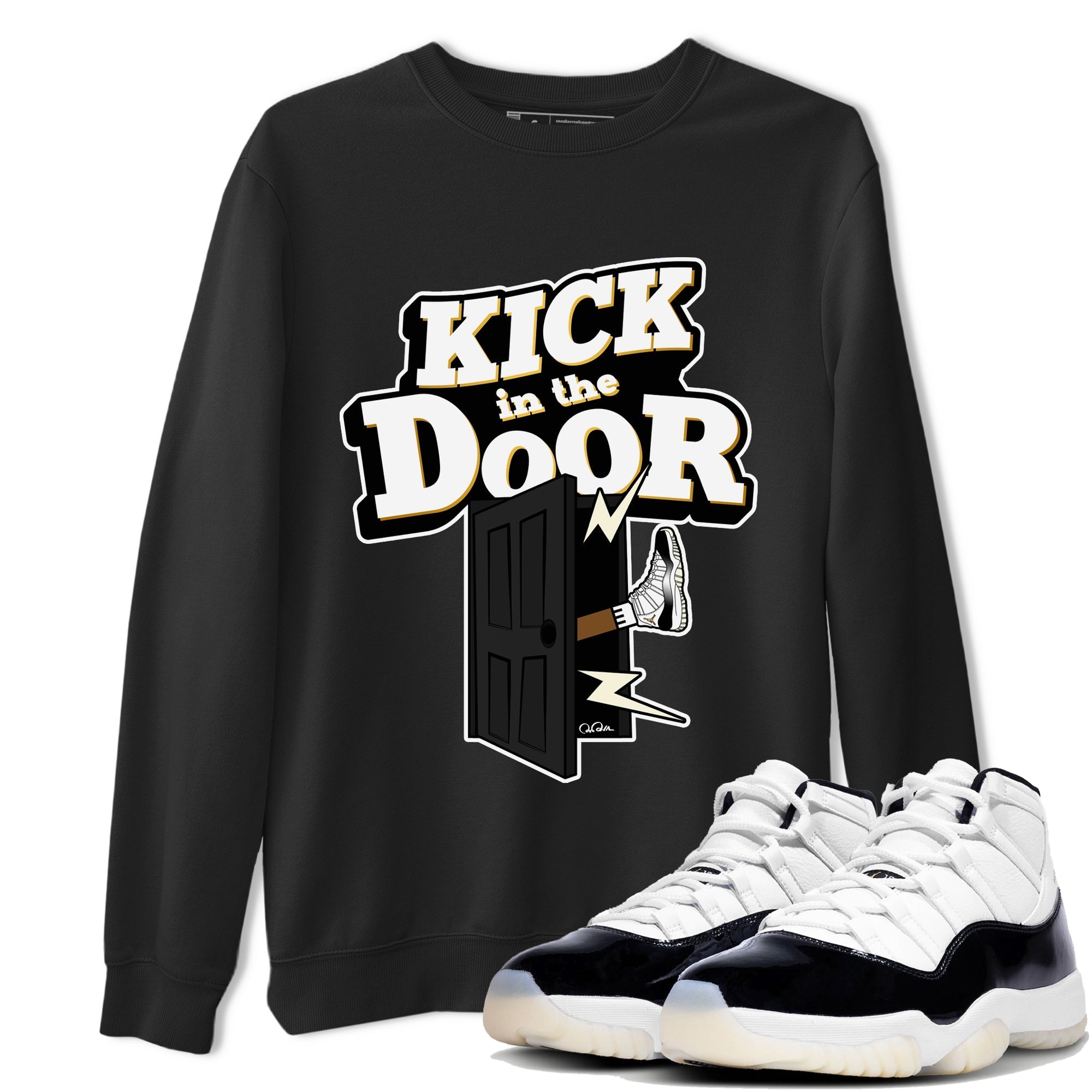 Kick In The Door snkmatch Tee - Air Jordan 11 Gratitude