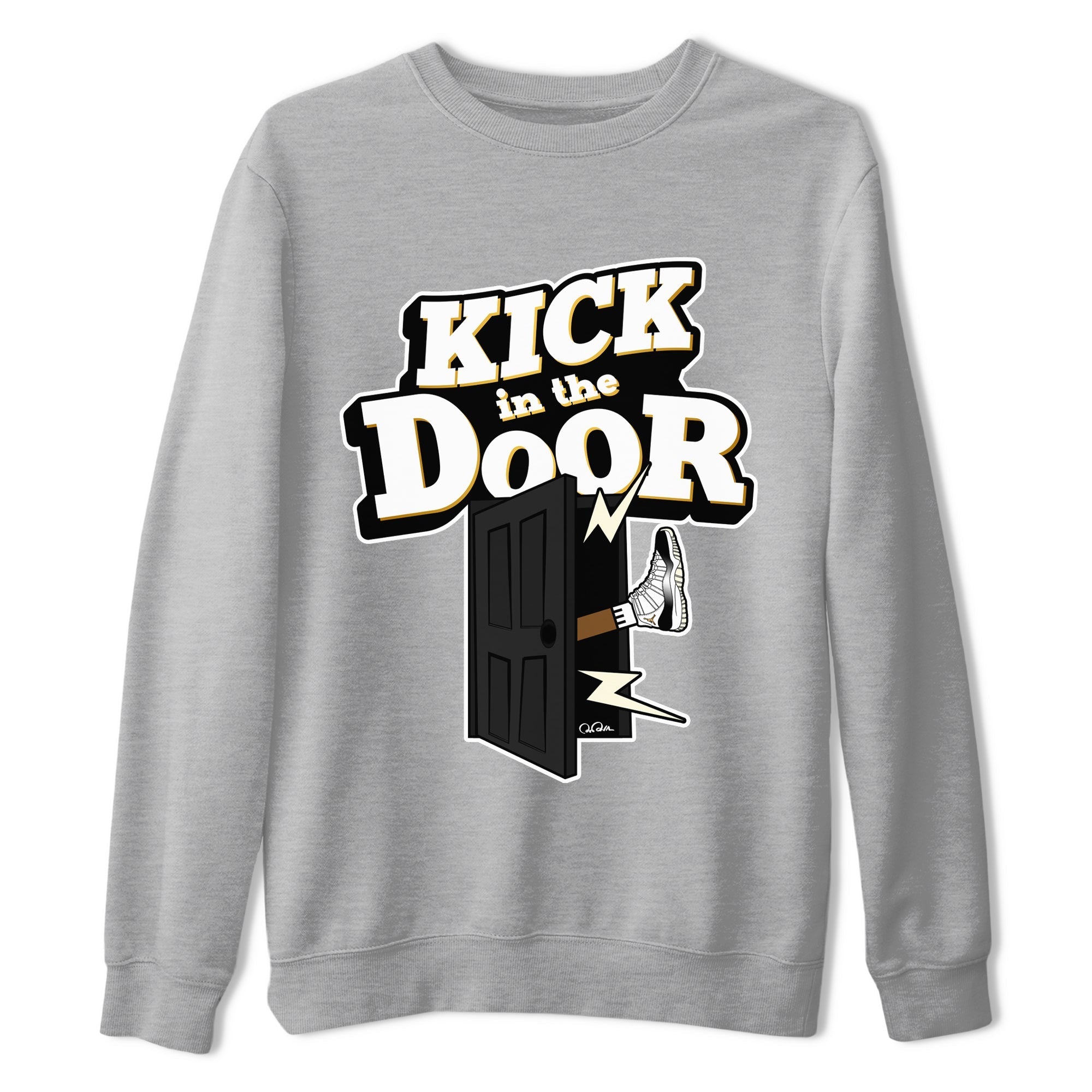 Kick In The Door snkmatch Tee - Air Jordan 11 Gratitude