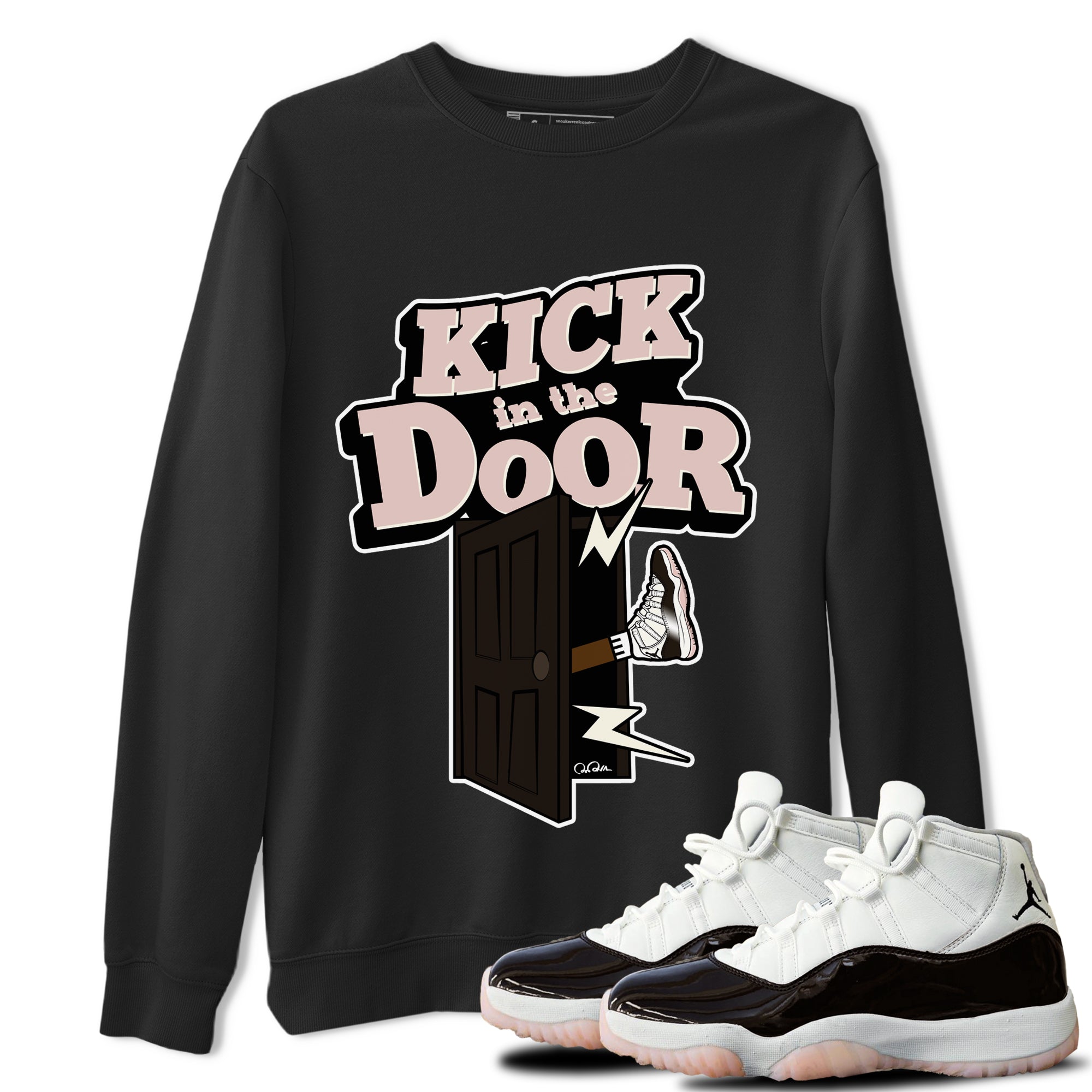 Kick In The Door snkmatch Tee - Air Jordan 11 Neapolitan
