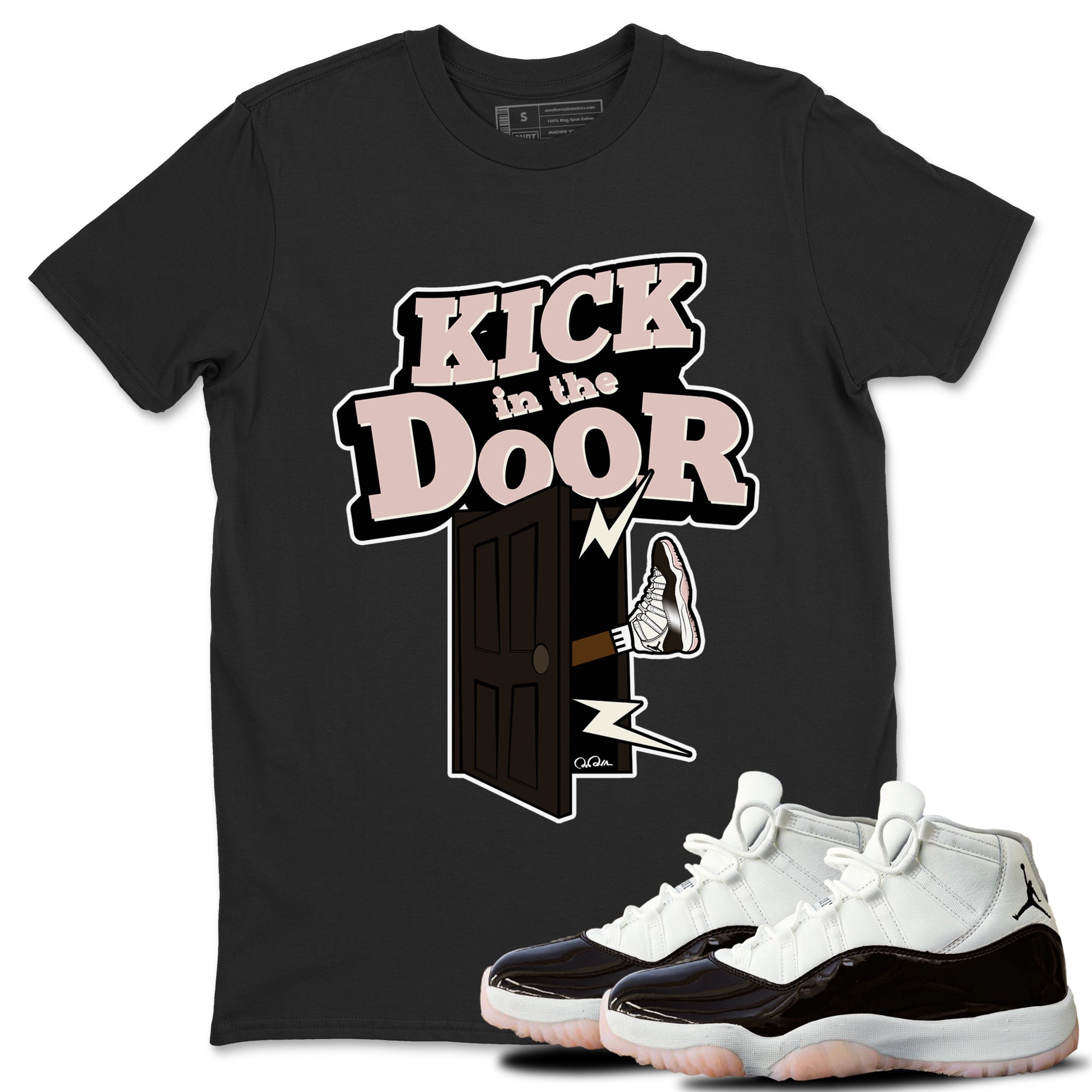 Kick In The Door snkmatch Tee - Air Jordan 11 Neapolitan