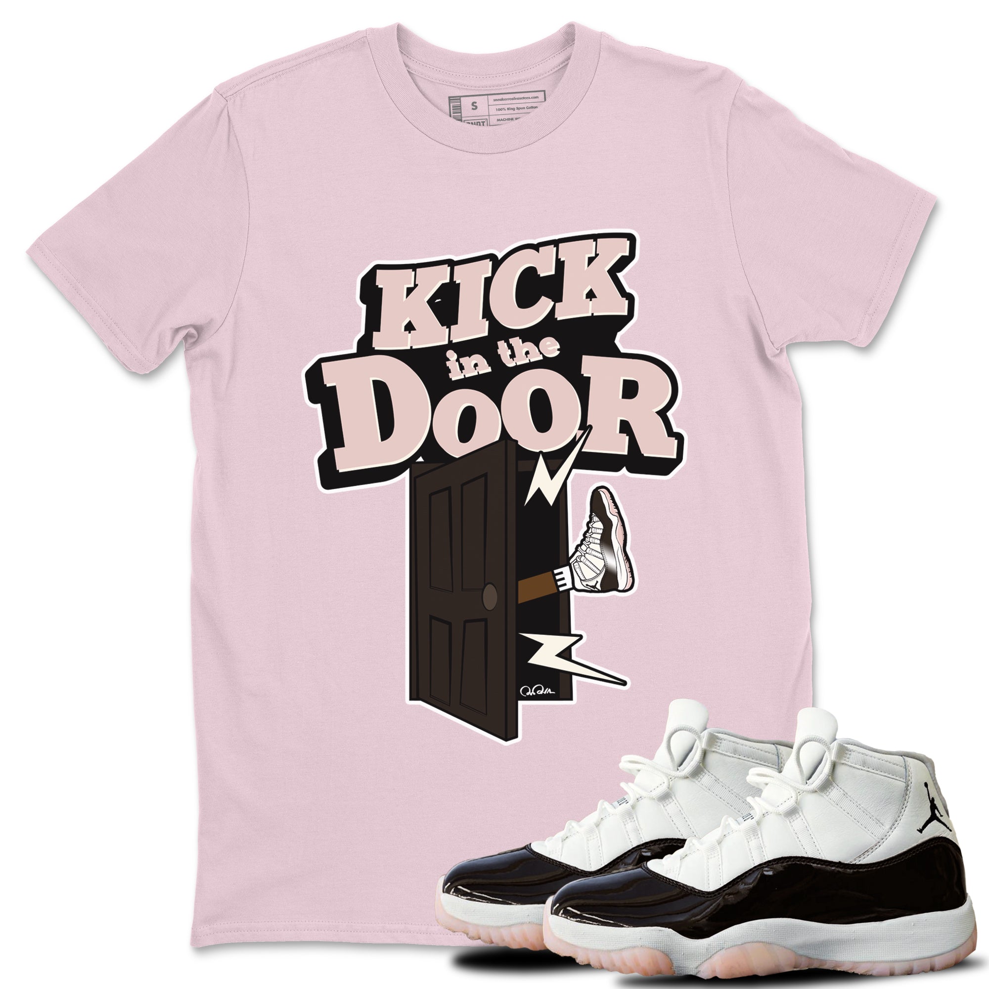 Kick In The Door snkmatch Tee - Air Jordan 11 Neapolitan