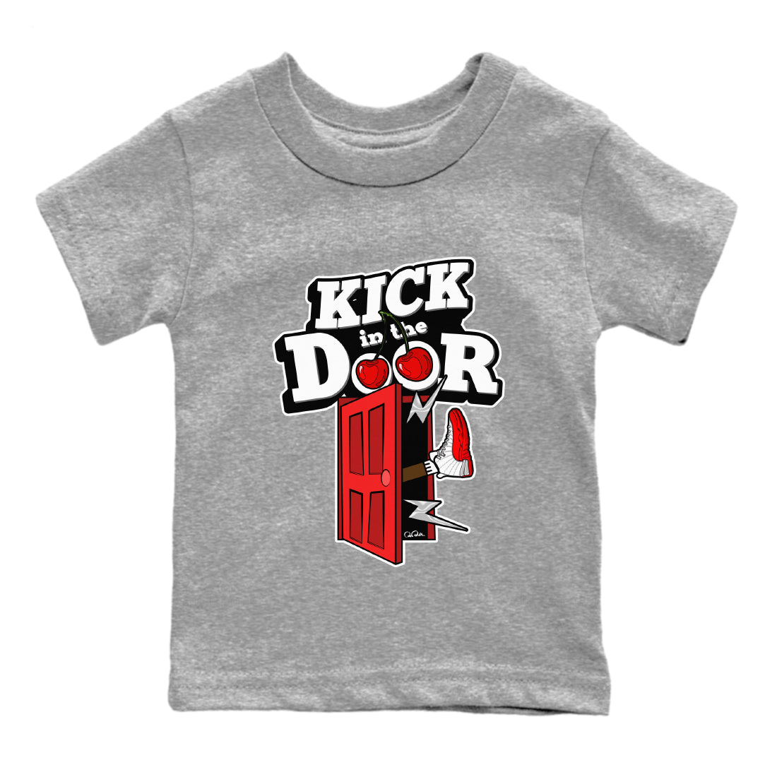 Kick In The Door Kids Tops - Air Jordan 12 Cherry