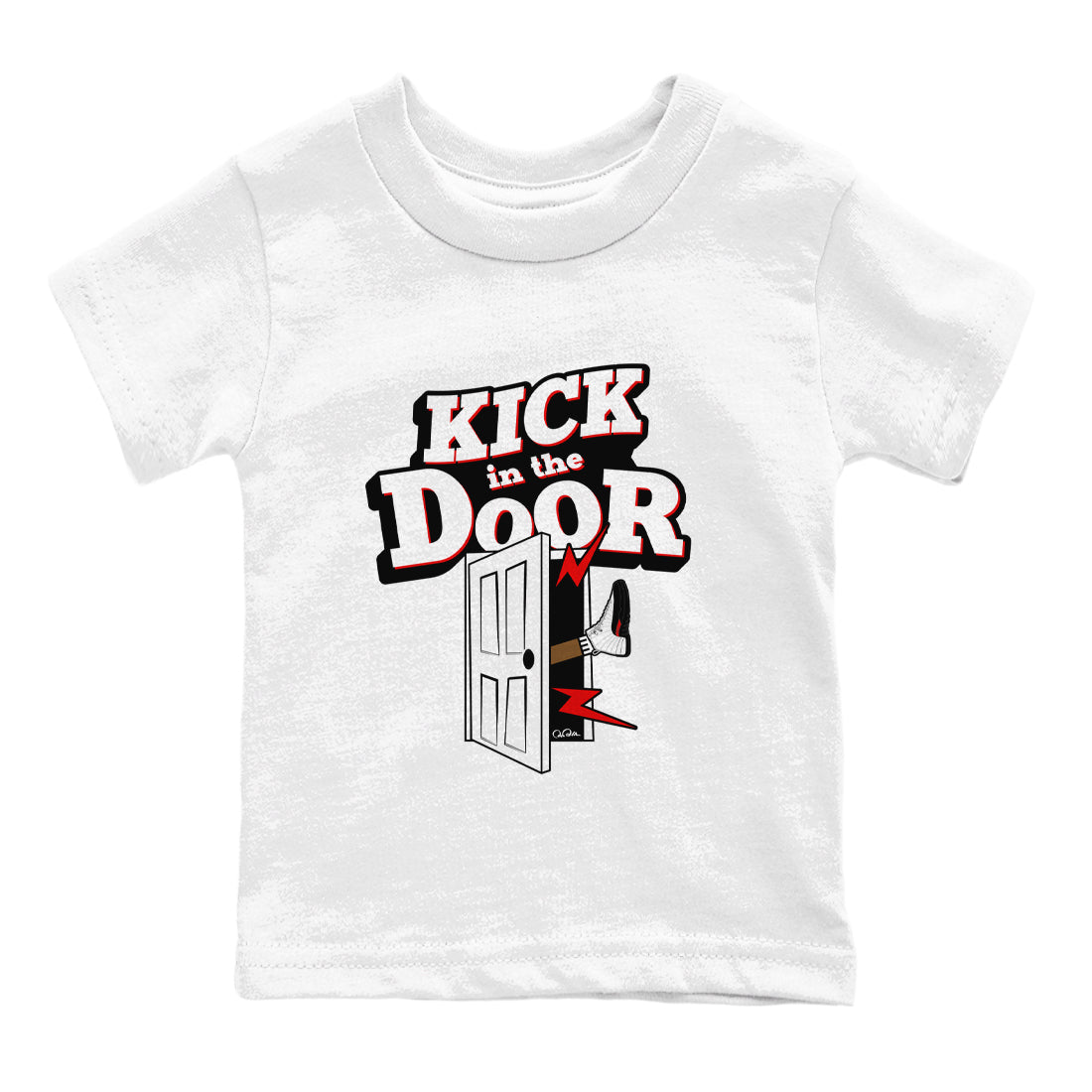 Kick In The Door snkmatch Tees Kids - Air Jordan 12 Taxi Flip