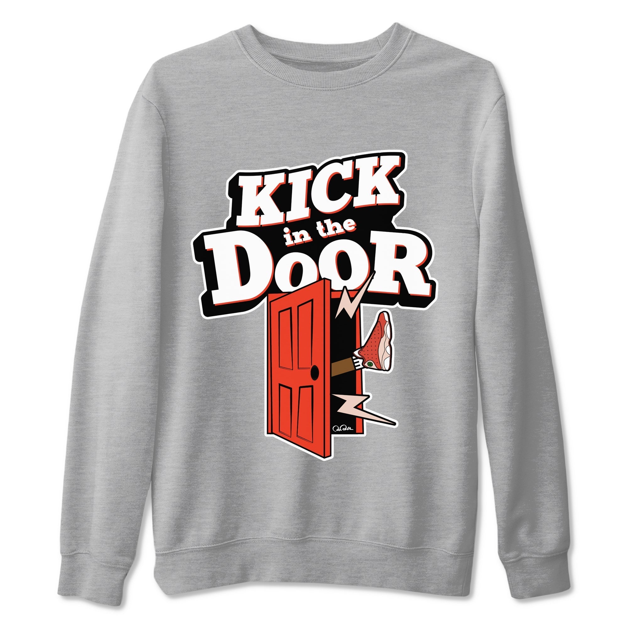 Kick In The Door snkmatch Tees - Air Jordan 13 Dune Red