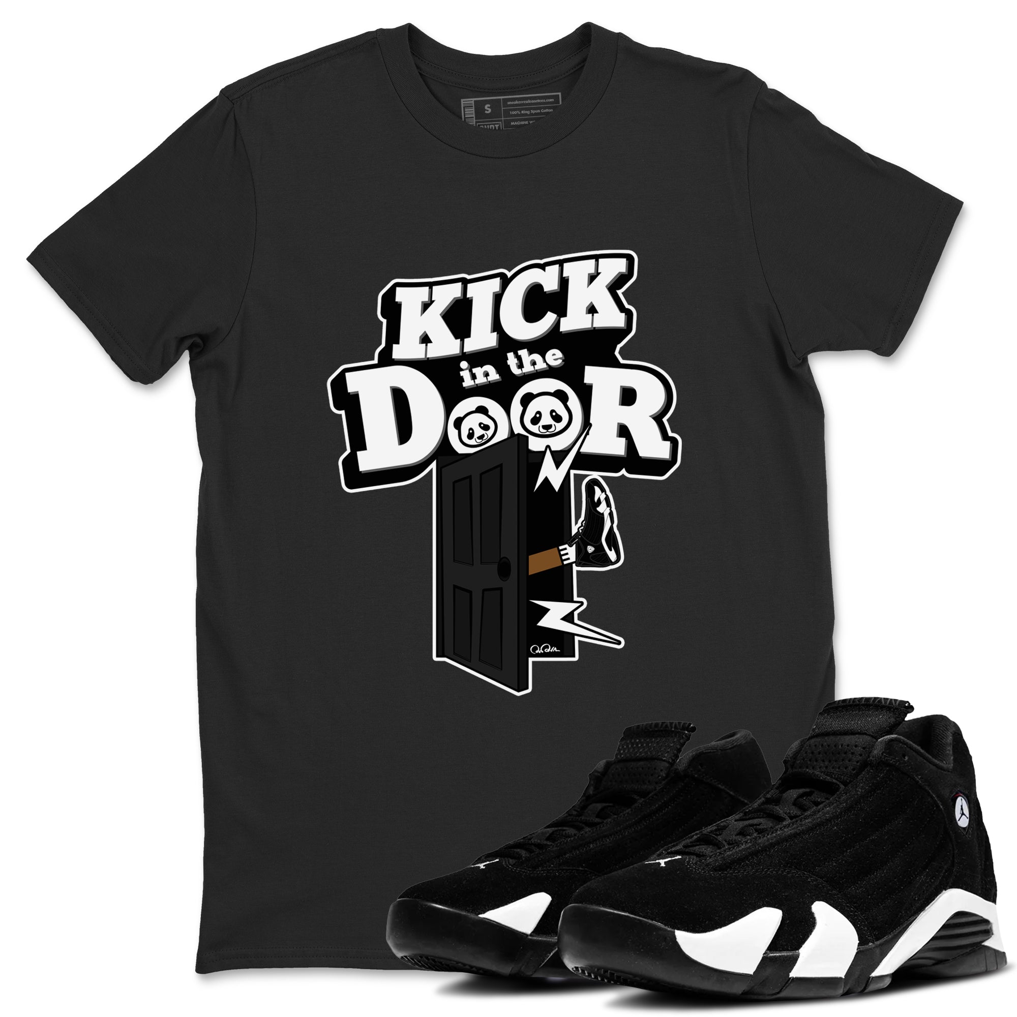 Kick In The Door snkmatch Tee - Air Jordan 14 Panda