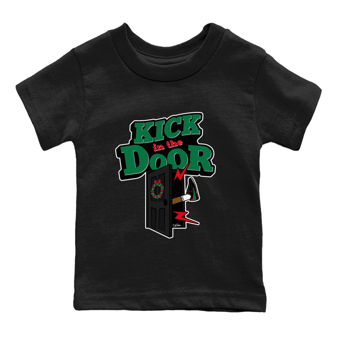 Kick In The Door snkmatch Tee Kids - Air Jordan 2 Christmas