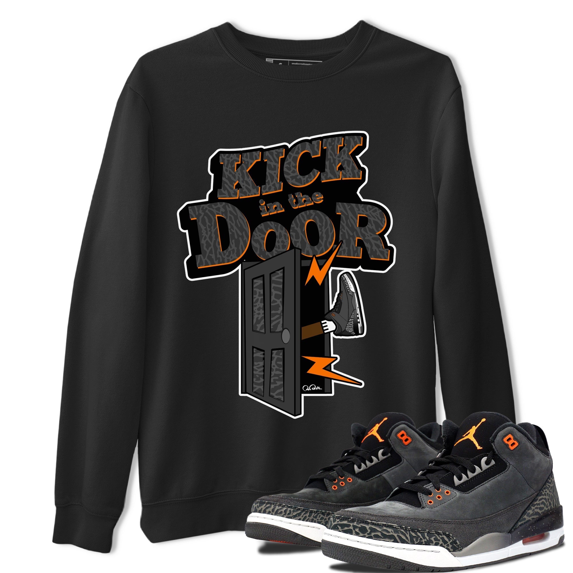 Kick In The Door snkmatch Tee - Air Jordan 3 Fear