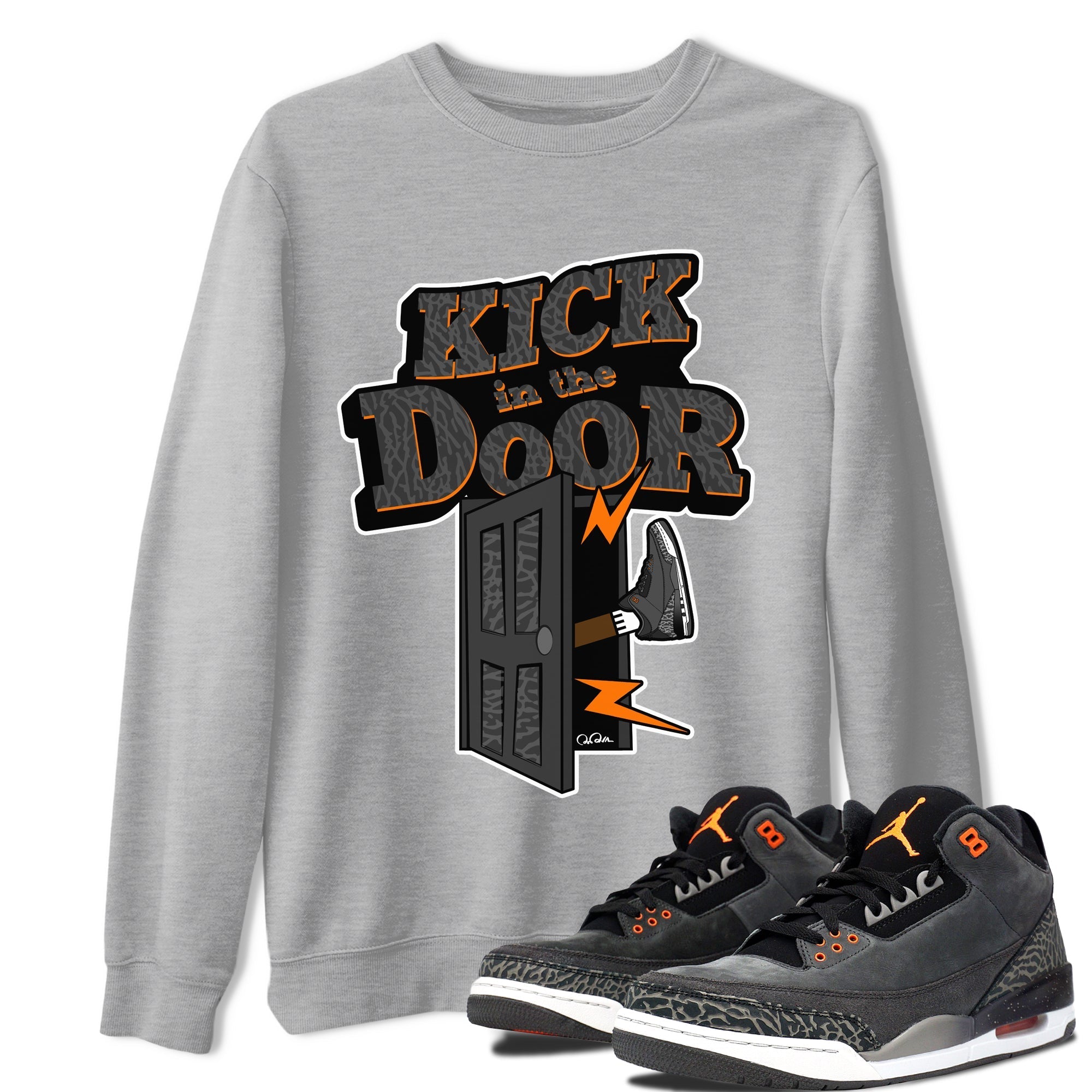 Kick In The Door snkmatch Tee - Air Jordan 3 Fear