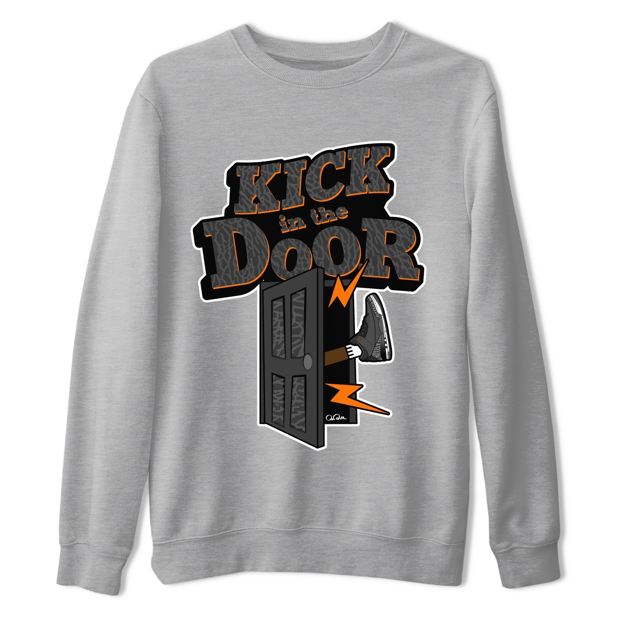 Kick In The Door snkmatch Tee - Air Jordan 3 Fear