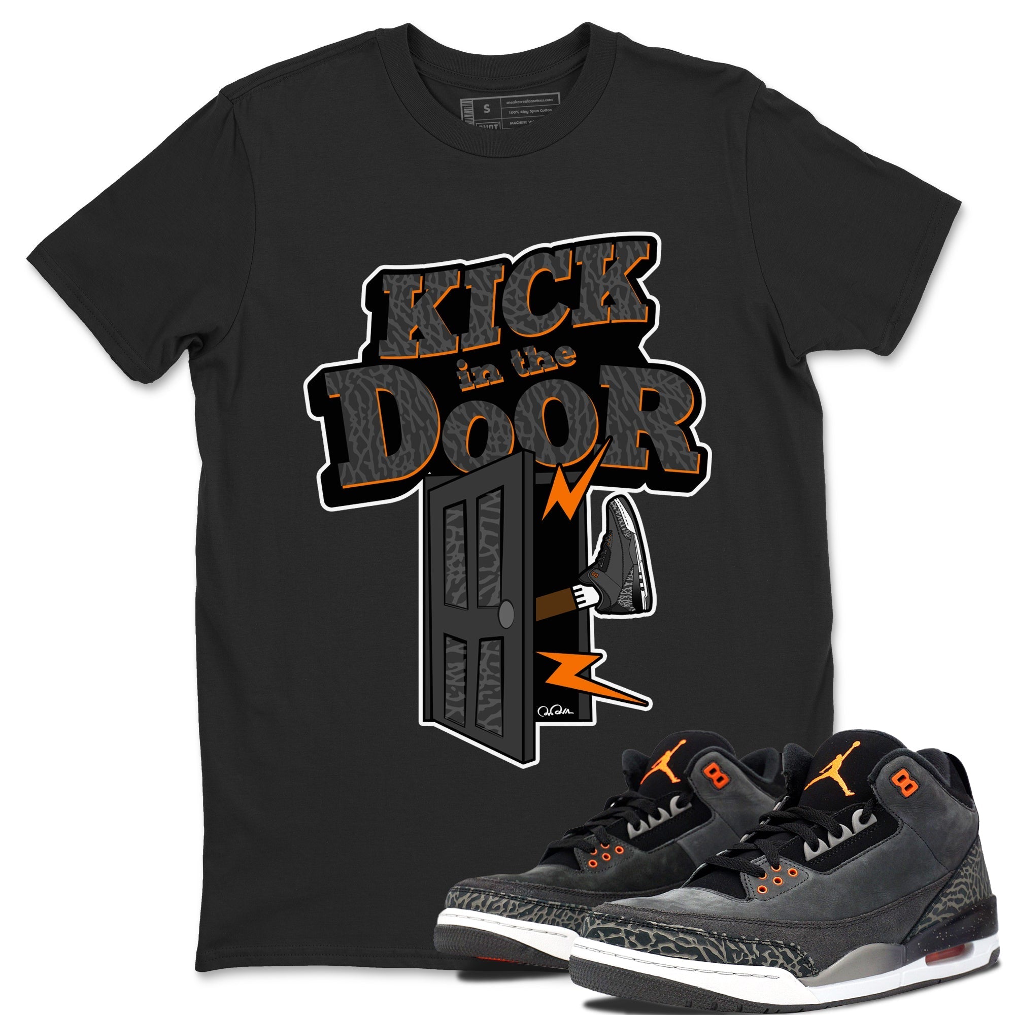 Kick In The Door snkmatch Tee - Air Jordan 3 Fear