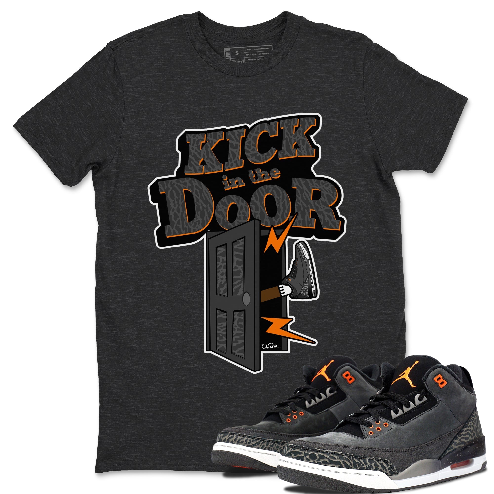 Kick In The Door snkmatch Tee - Air Jordan 3 Fear