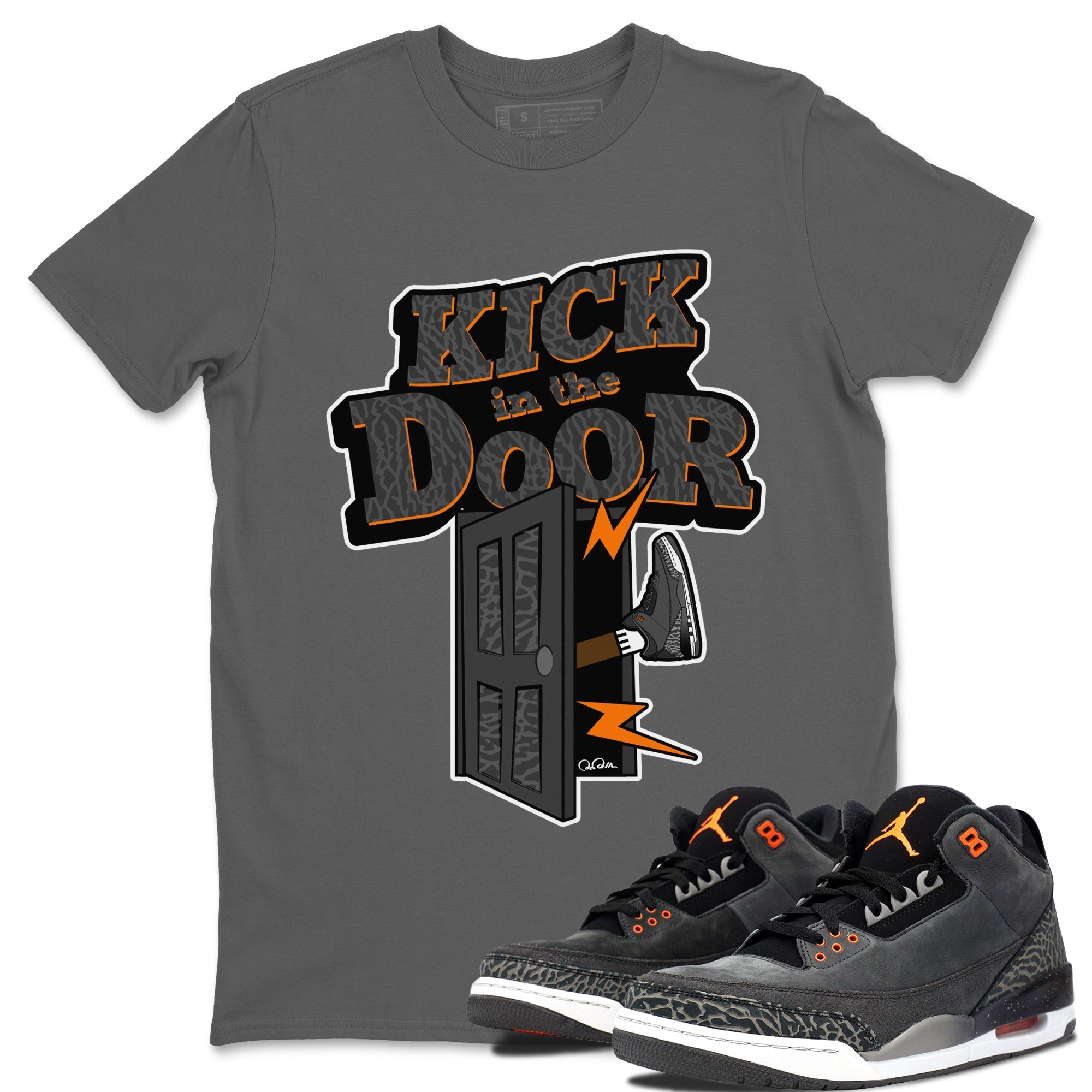 Kick In The Door snkmatch Tee - Air Jordan 3 Fear