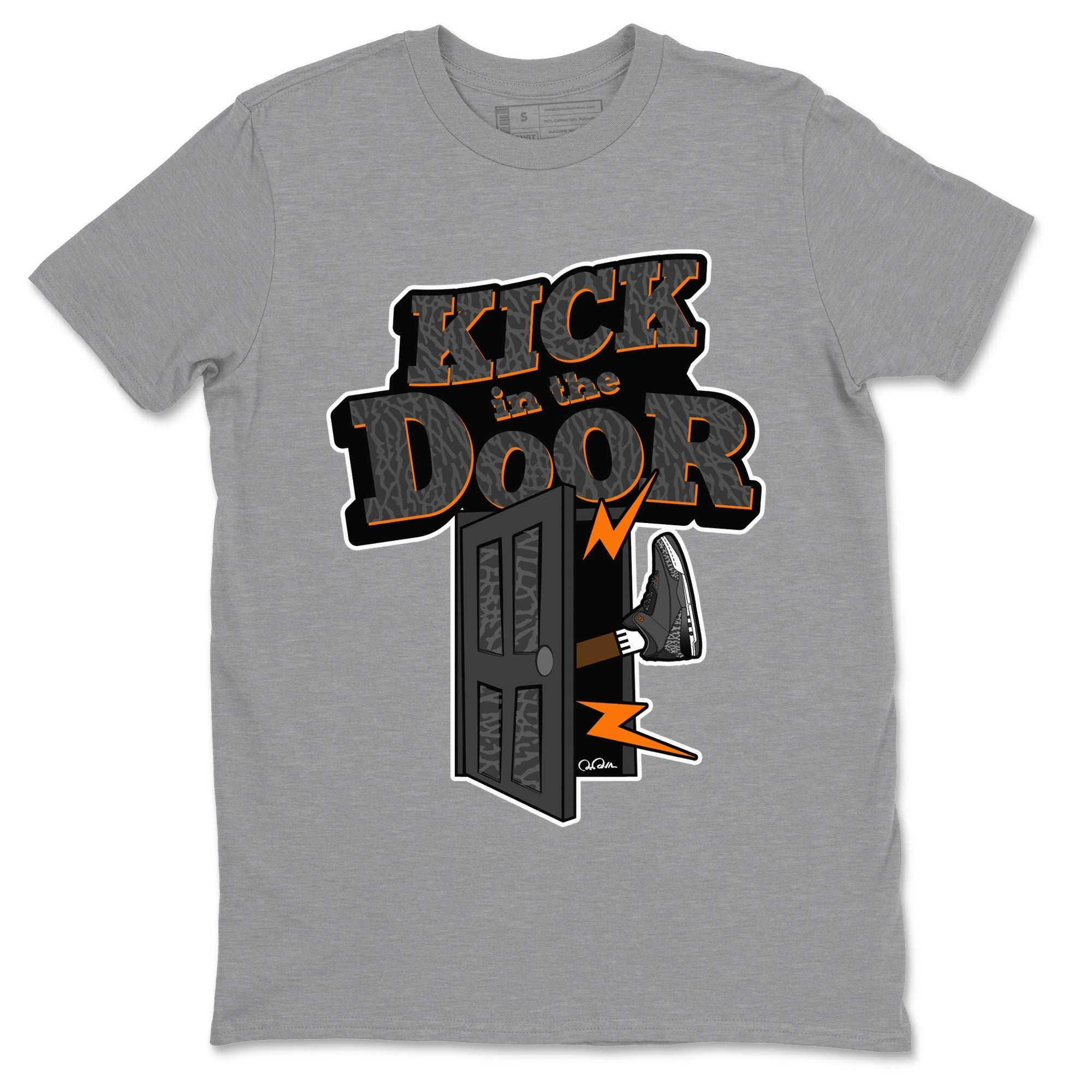 Kick In The Door snkmatch Tee - Air Jordan 3 Fear