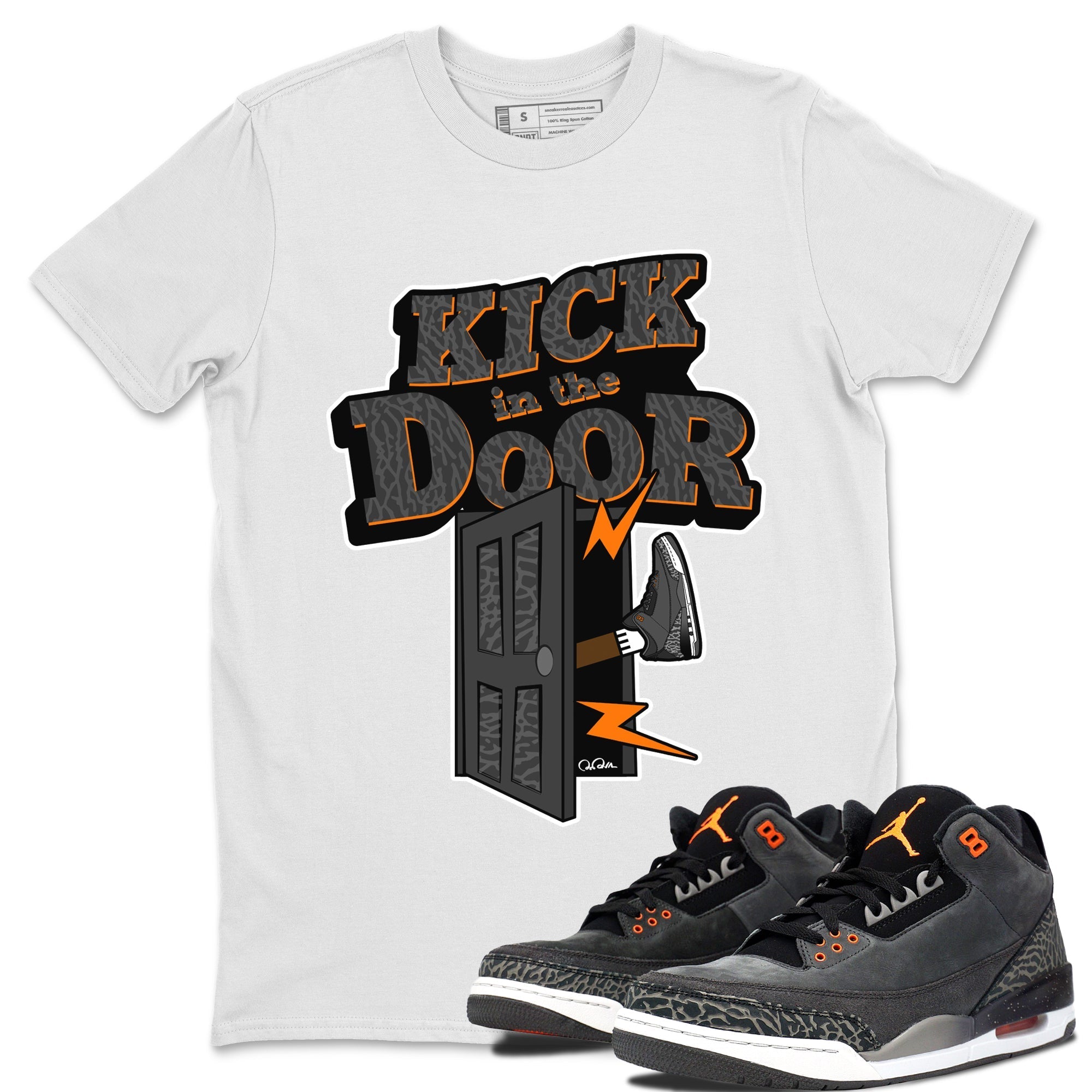 Kick In The Door snkmatch Tee - Air Jordan 3 Fear