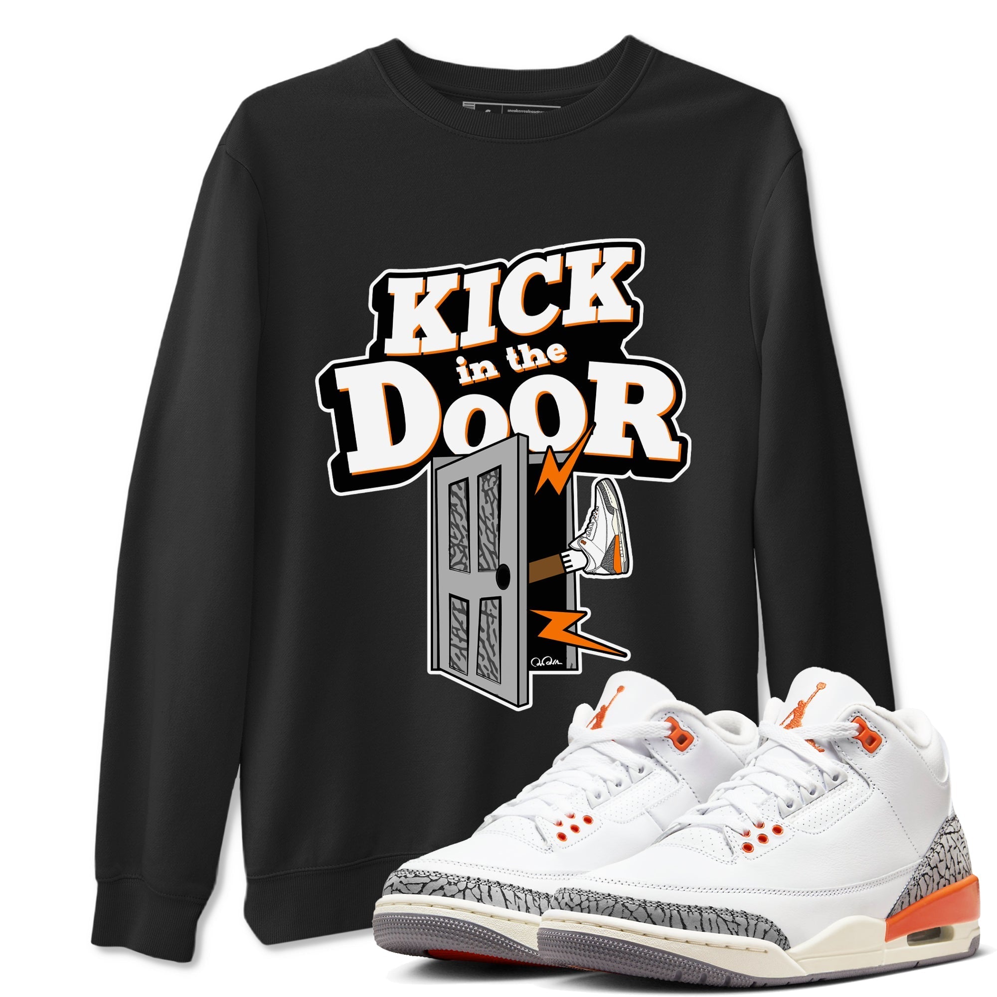 Kick In The Door snkmatch Tees - Air Jordan 3 Georgia Peach