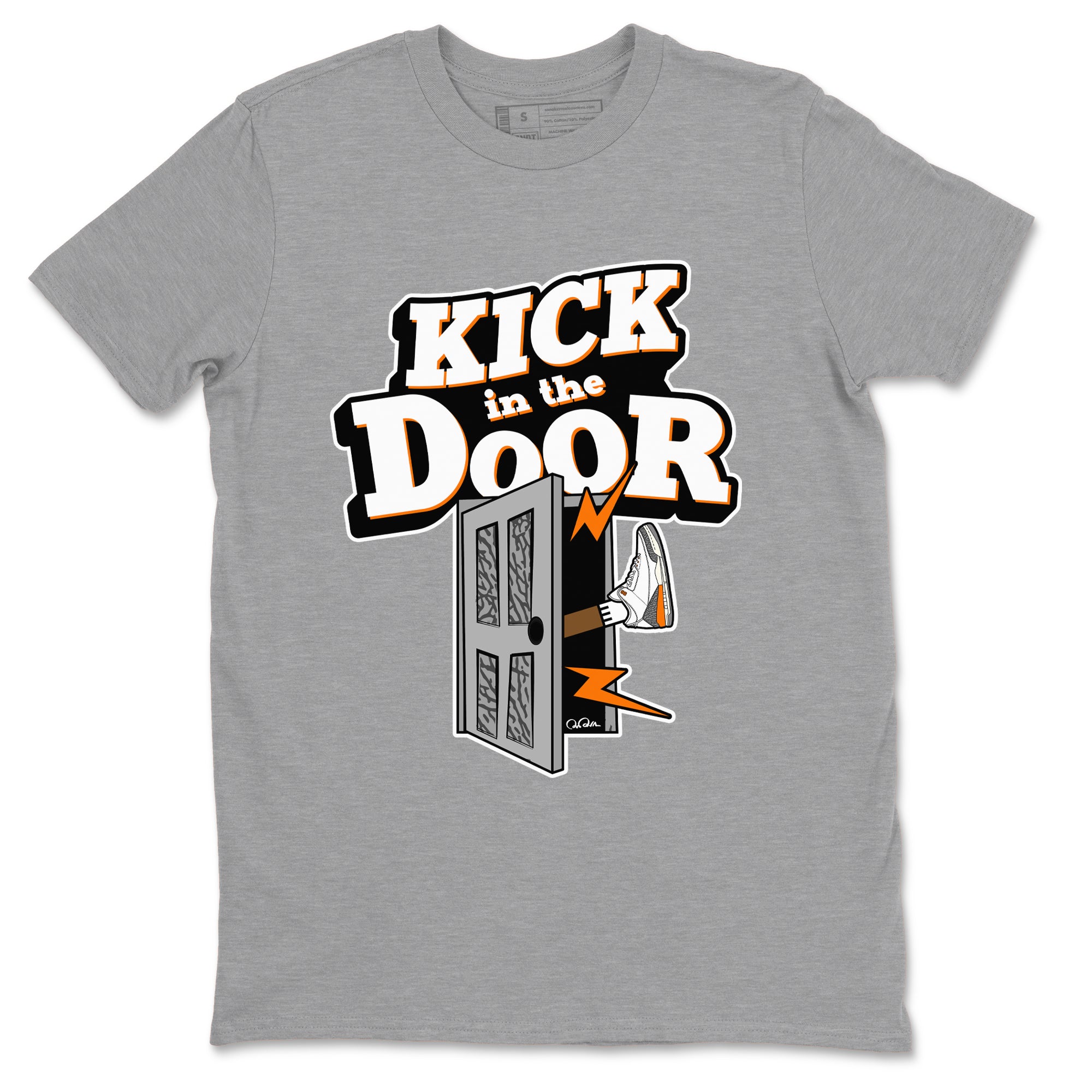 Kick In The Door snkmatch Tees - Air Jordan 3 Georgia Peach