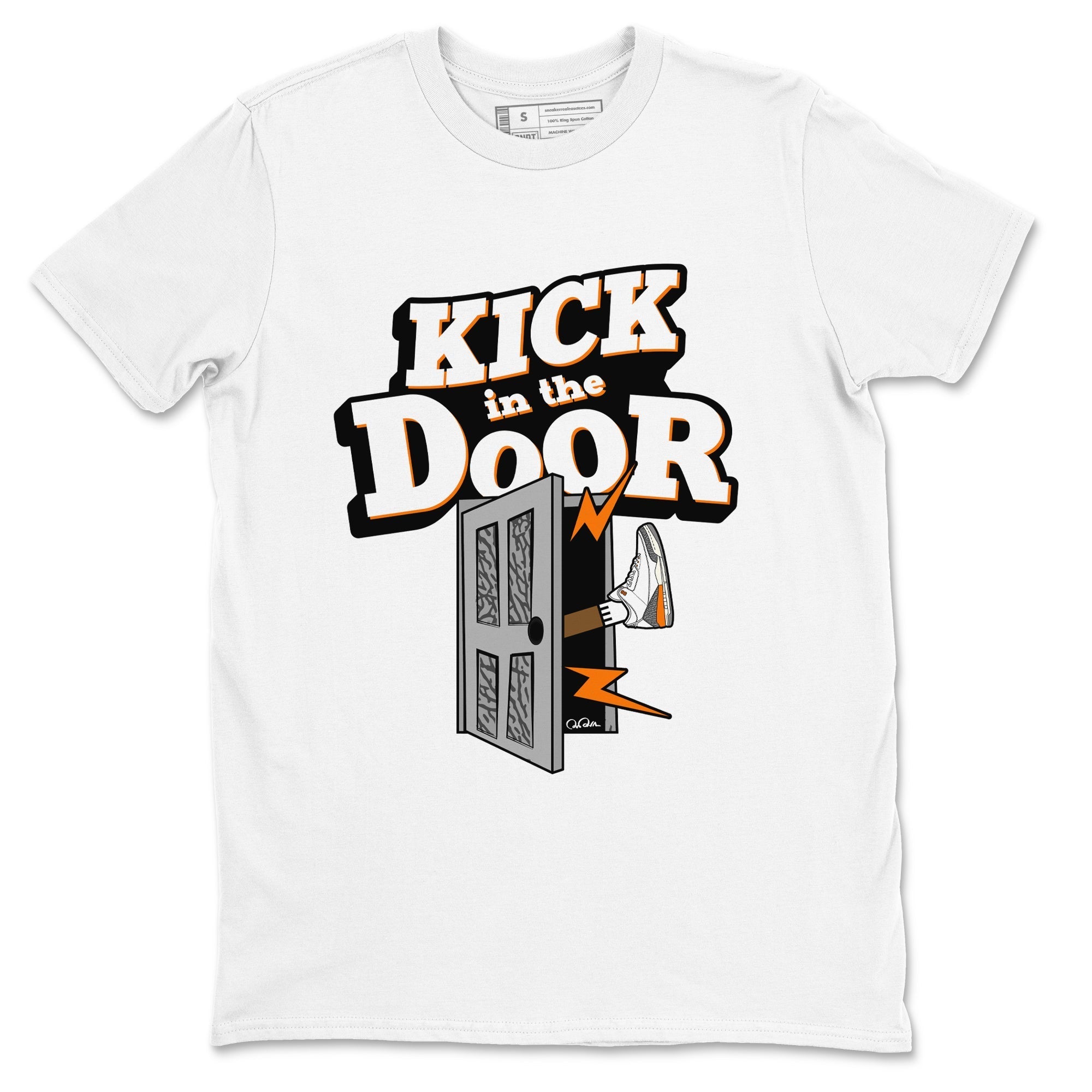 Kick In The Door snkmatch Tees - Air Jordan 3 Georgia Peach