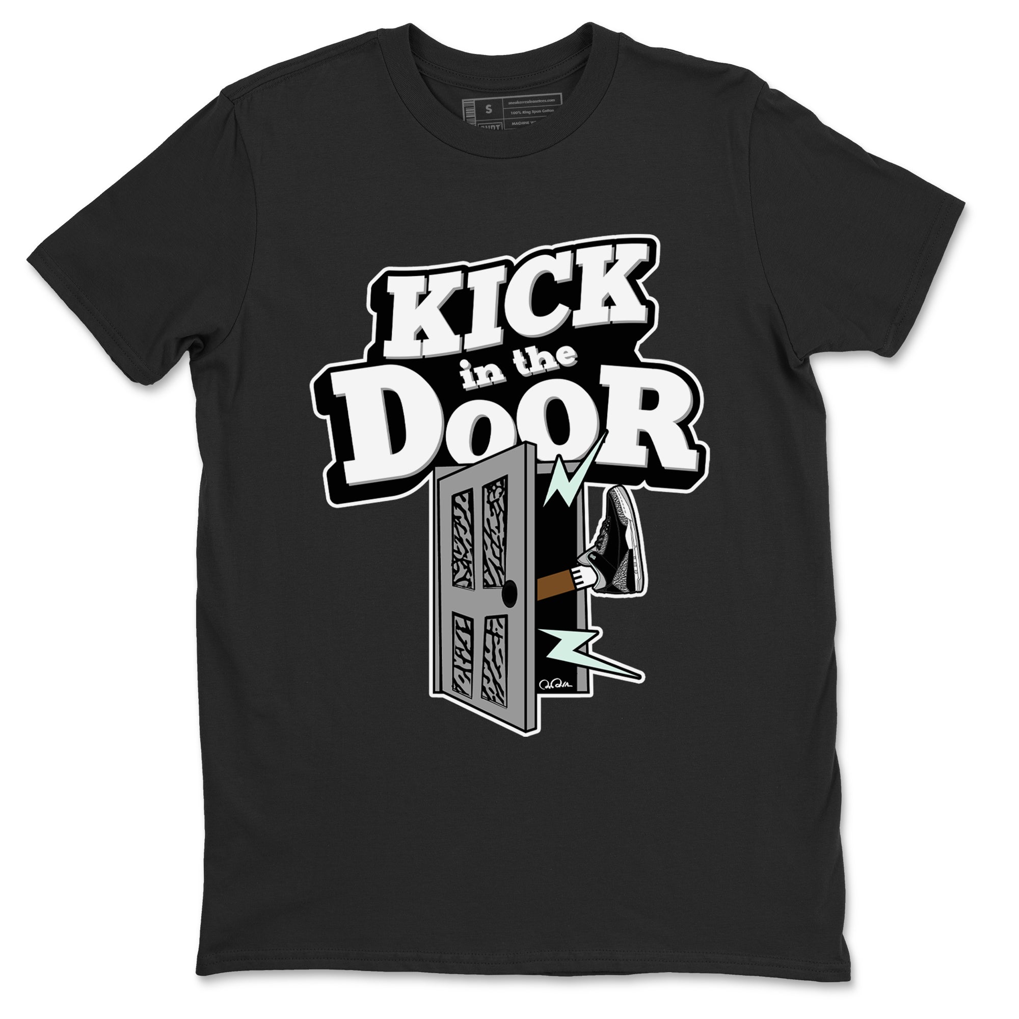 Kick In The Door snkmatch Tees - Air Jordan 3 Green Glow