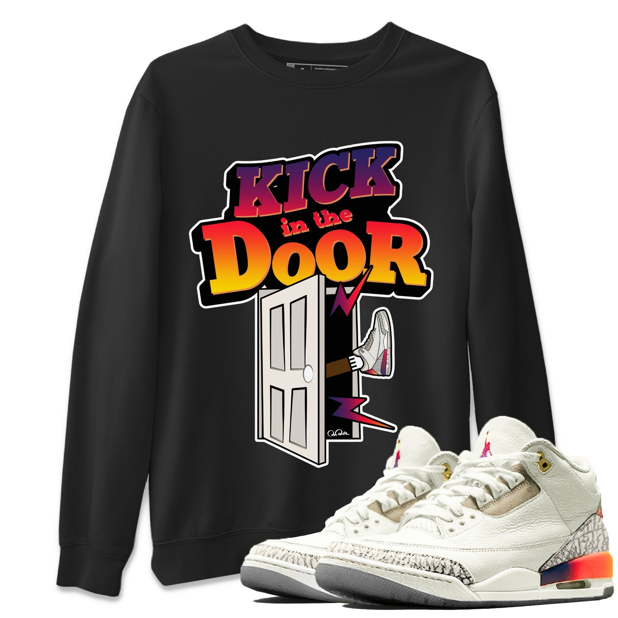 Kick In The Door snkmatch Tee - Air Jordan 3 J Balvin