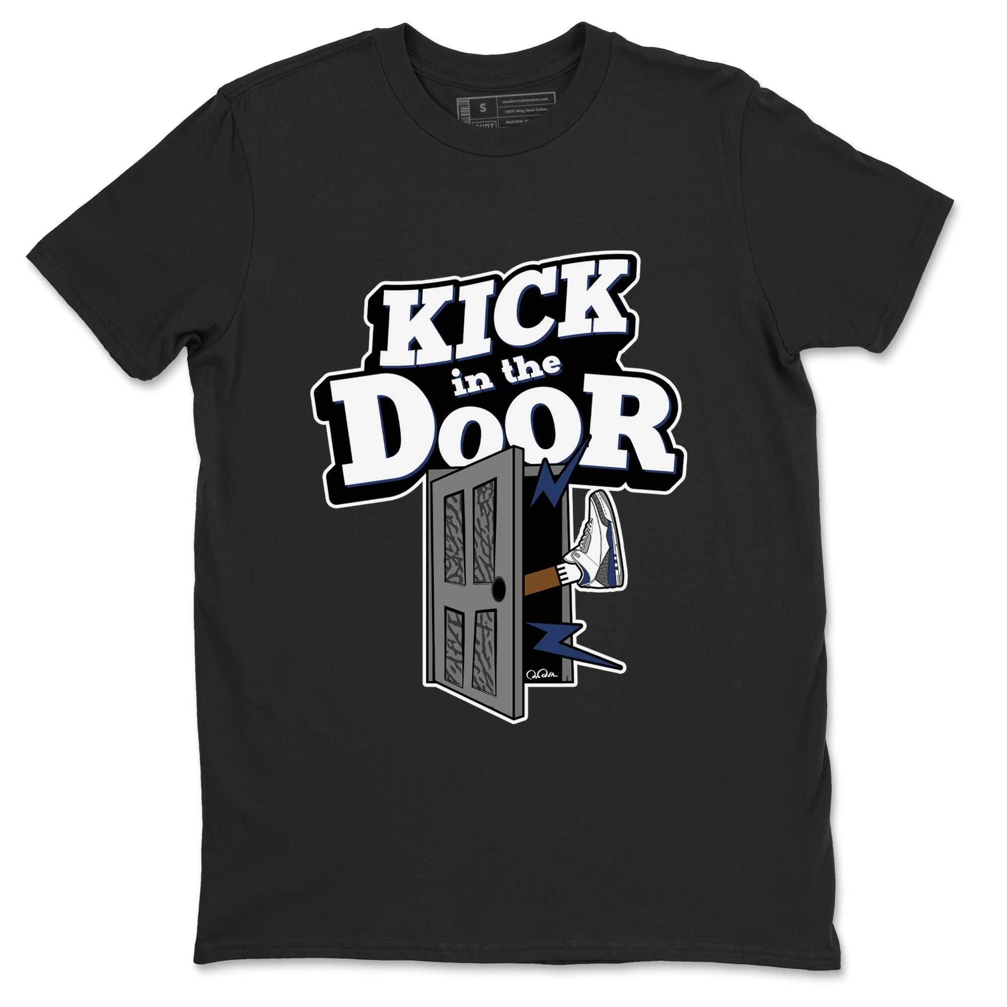 Kick In The Door snkmatch Tees - Air Jordan 3 Midnight Navy 2023