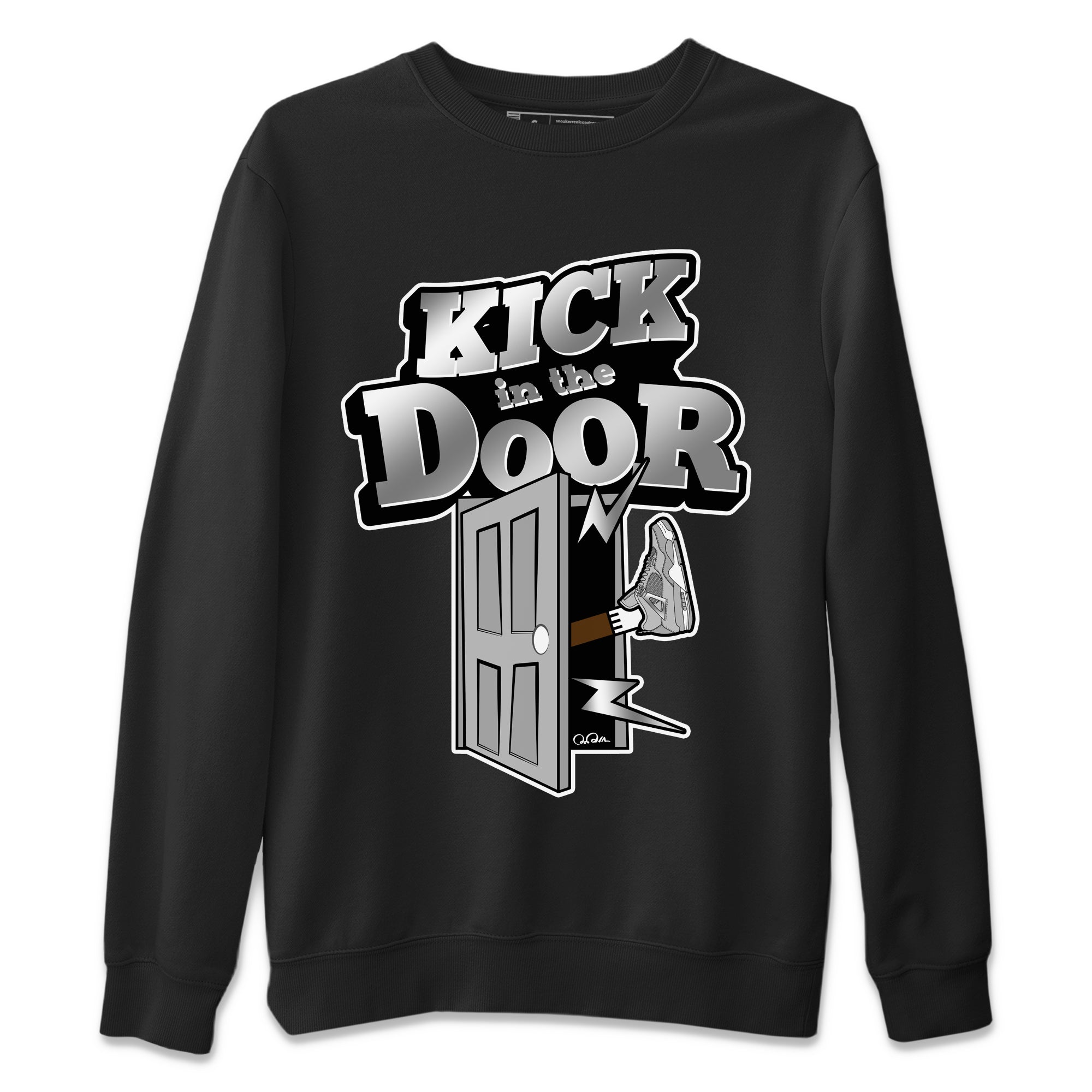 Kick In The Door snkmatch Tee - Air Jordan 4 Frozen Moments