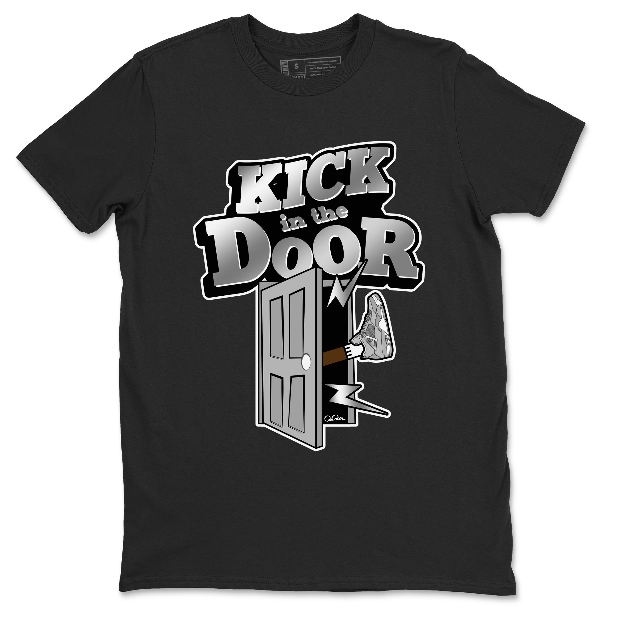 Kick In The Door snkmatch Tee - Air Jordan 4 Frozen Moments