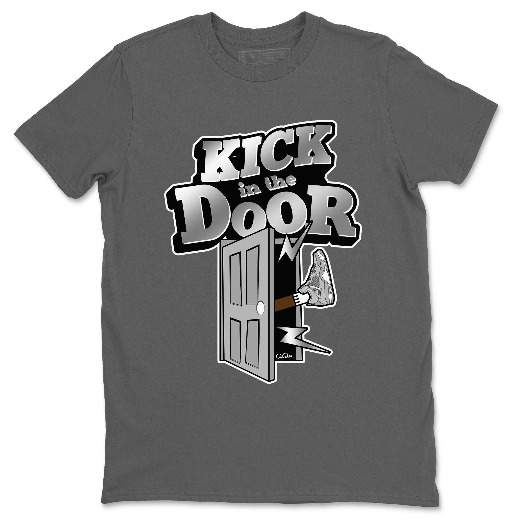 Kick In The Door snkmatch Tee - Air Jordan 4 Frozen Moments