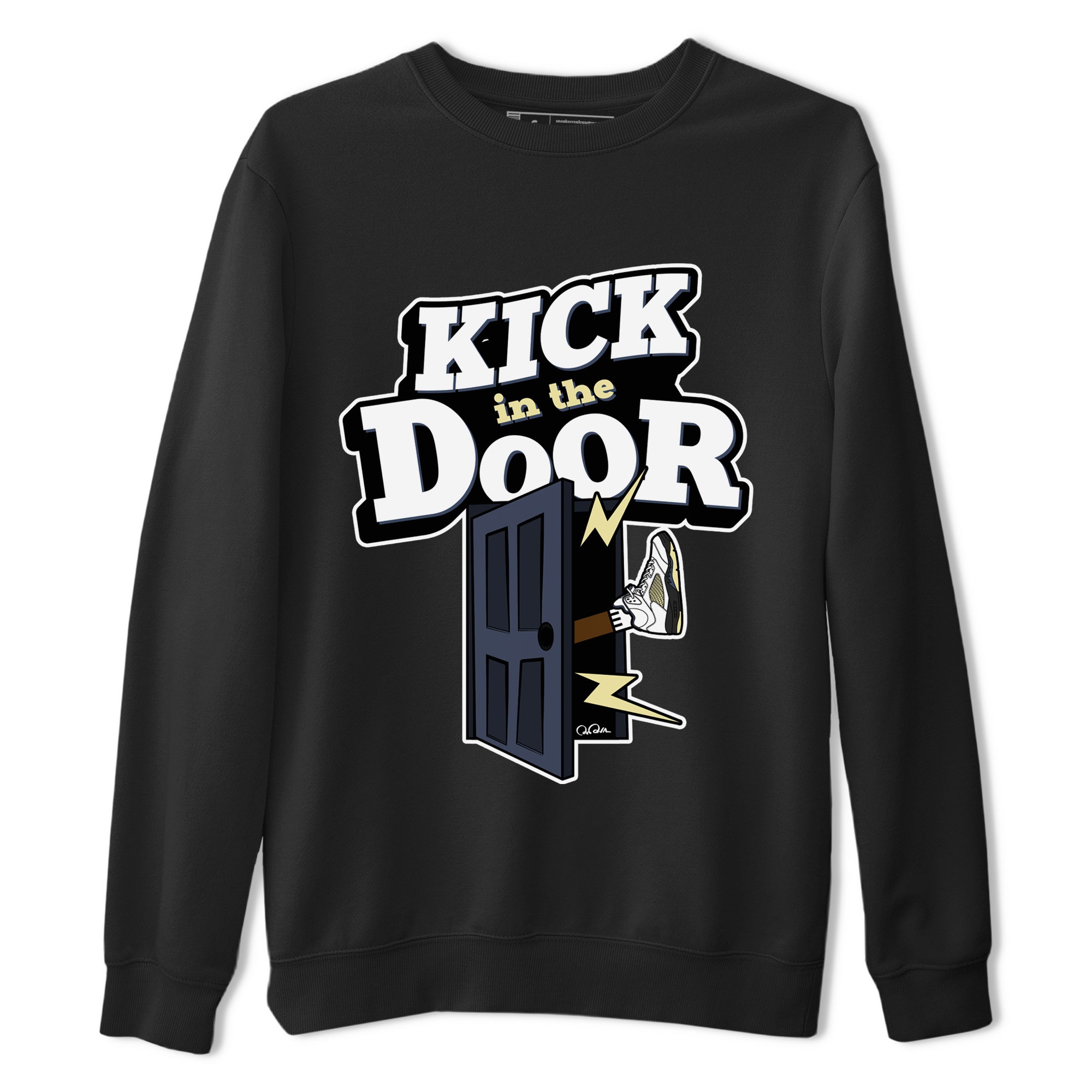 Kick In The Door snkmatch Tee - Air Jordan 5 A Ma Maniere x Photon Dust