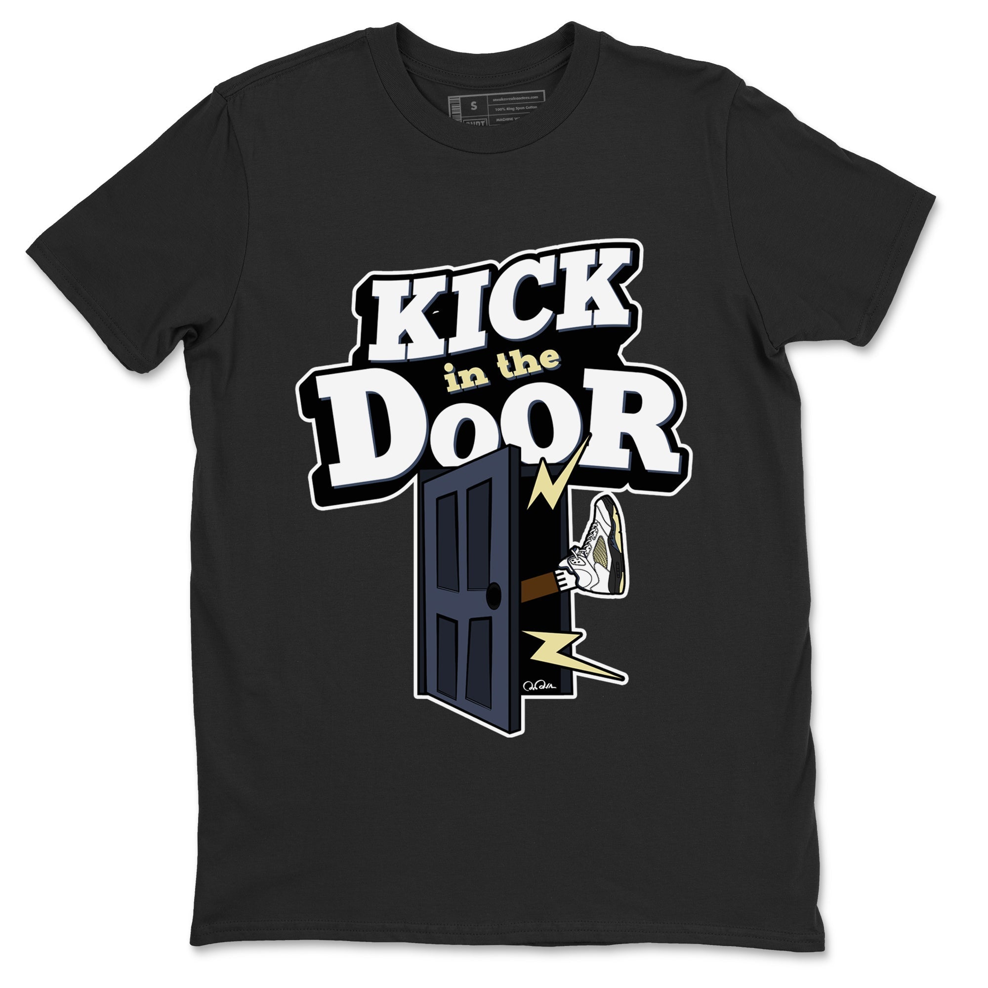 Kick In The Door snkmatch Tee - Air Jordan 5 A Ma Maniere x Photon Dust