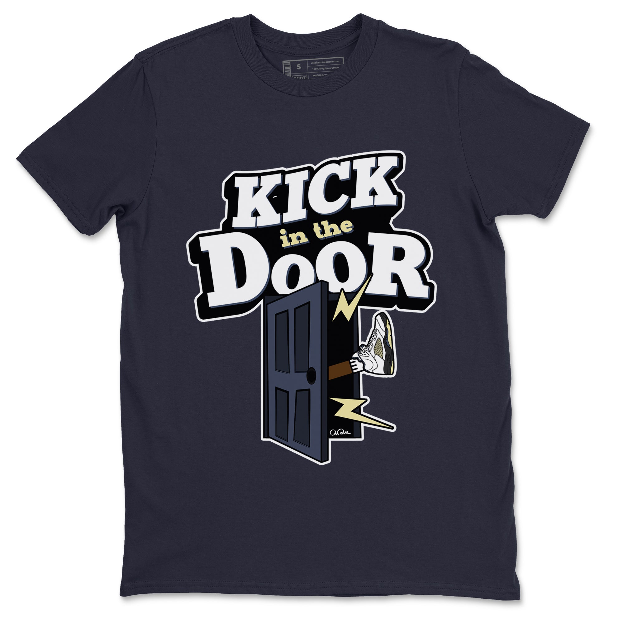 Kick In The Door snkmatch Tee - Air Jordan 5 A Ma Maniere x Photon Dust