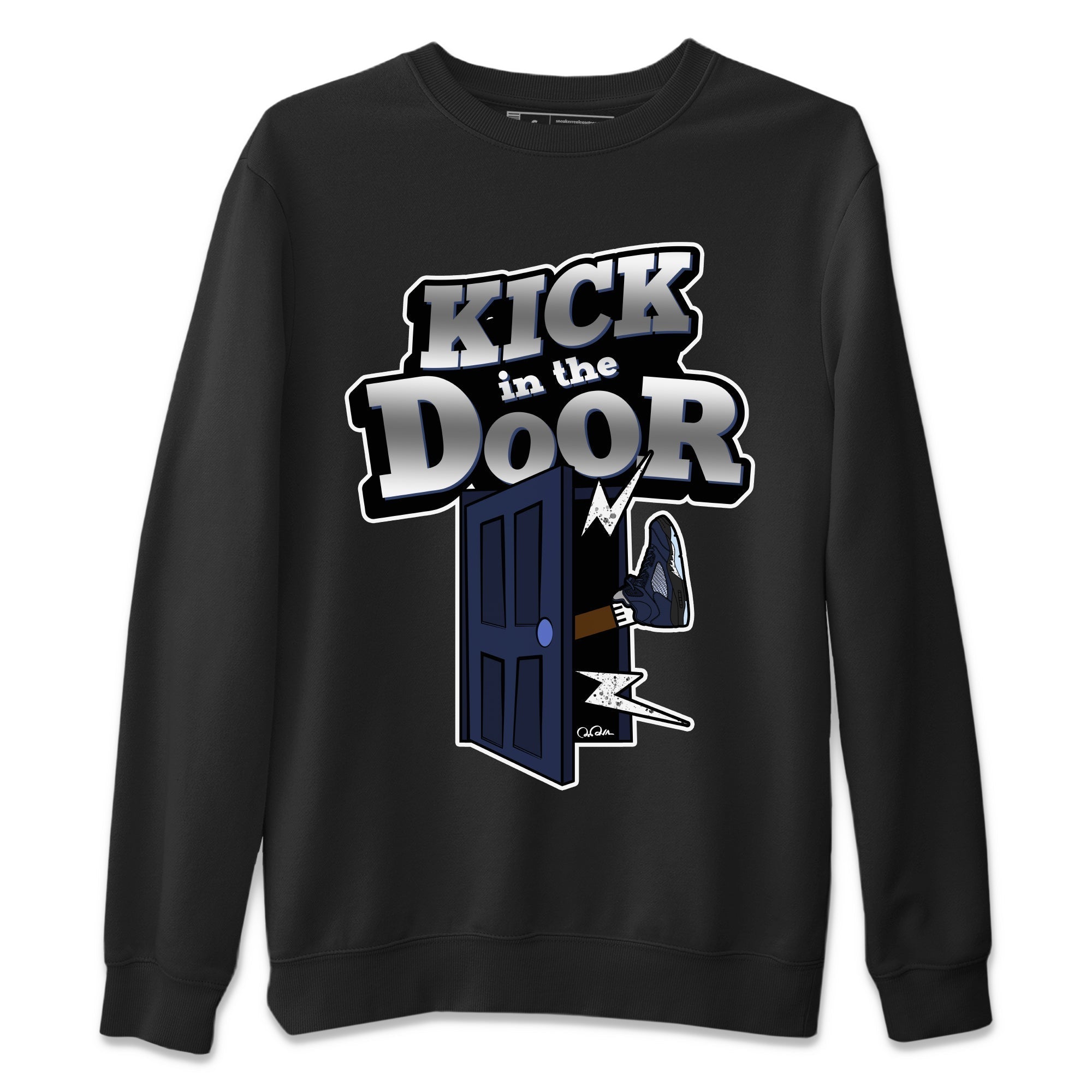 Kick In The Door Unisex Tops - Air Jordan 5 Georgetown