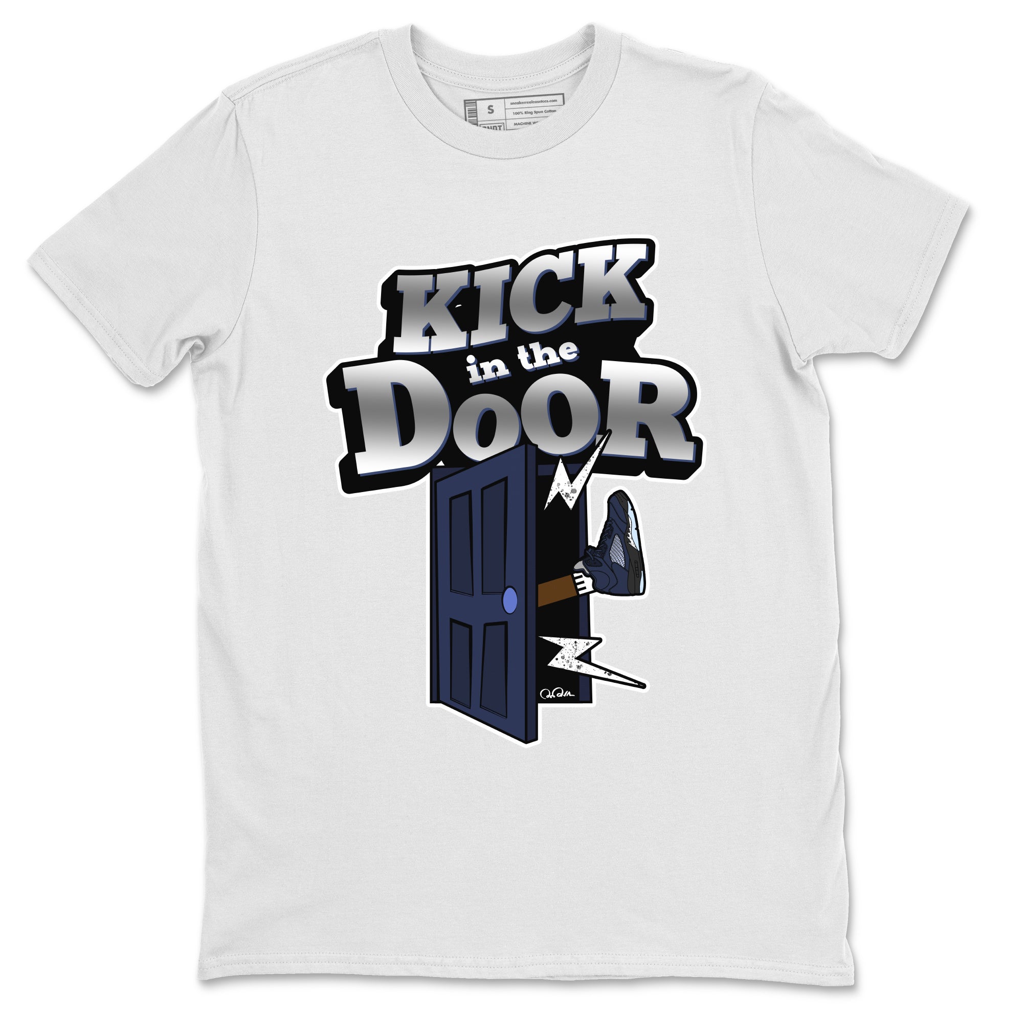 Kick In The Door Unisex Tops - Air Jordan 5 Georgetown